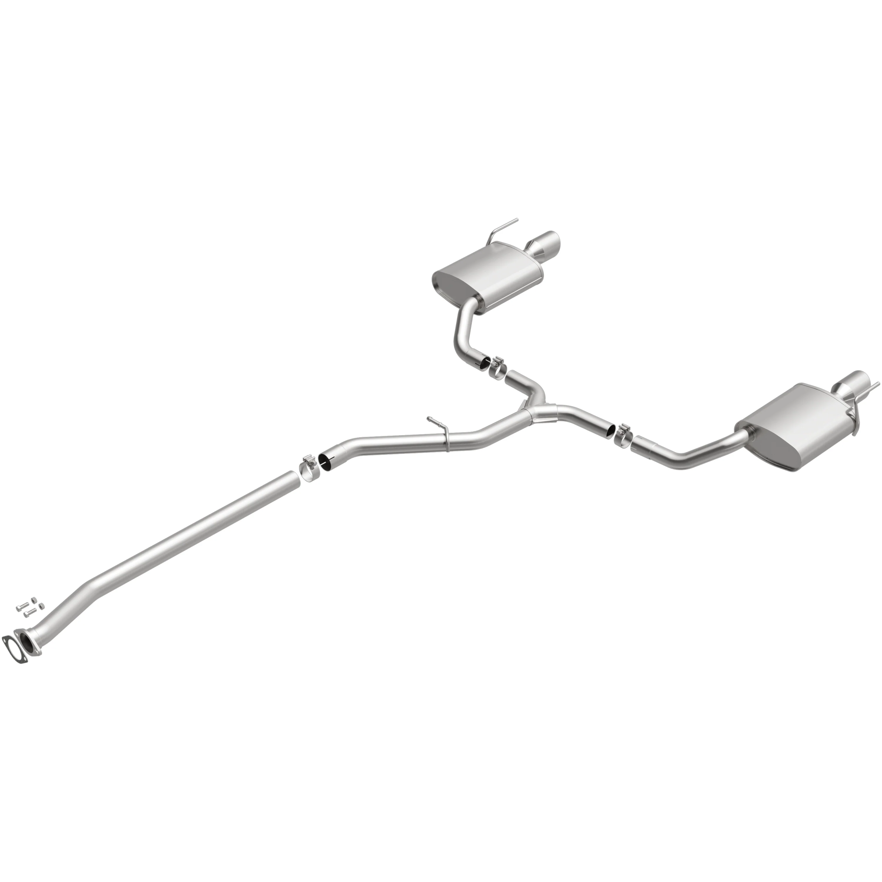 BRExhaust 2018-2021 Chevrolet Traverse 3.6L Direct-Fit Exhaust System Kit 106-1023 - Image 4