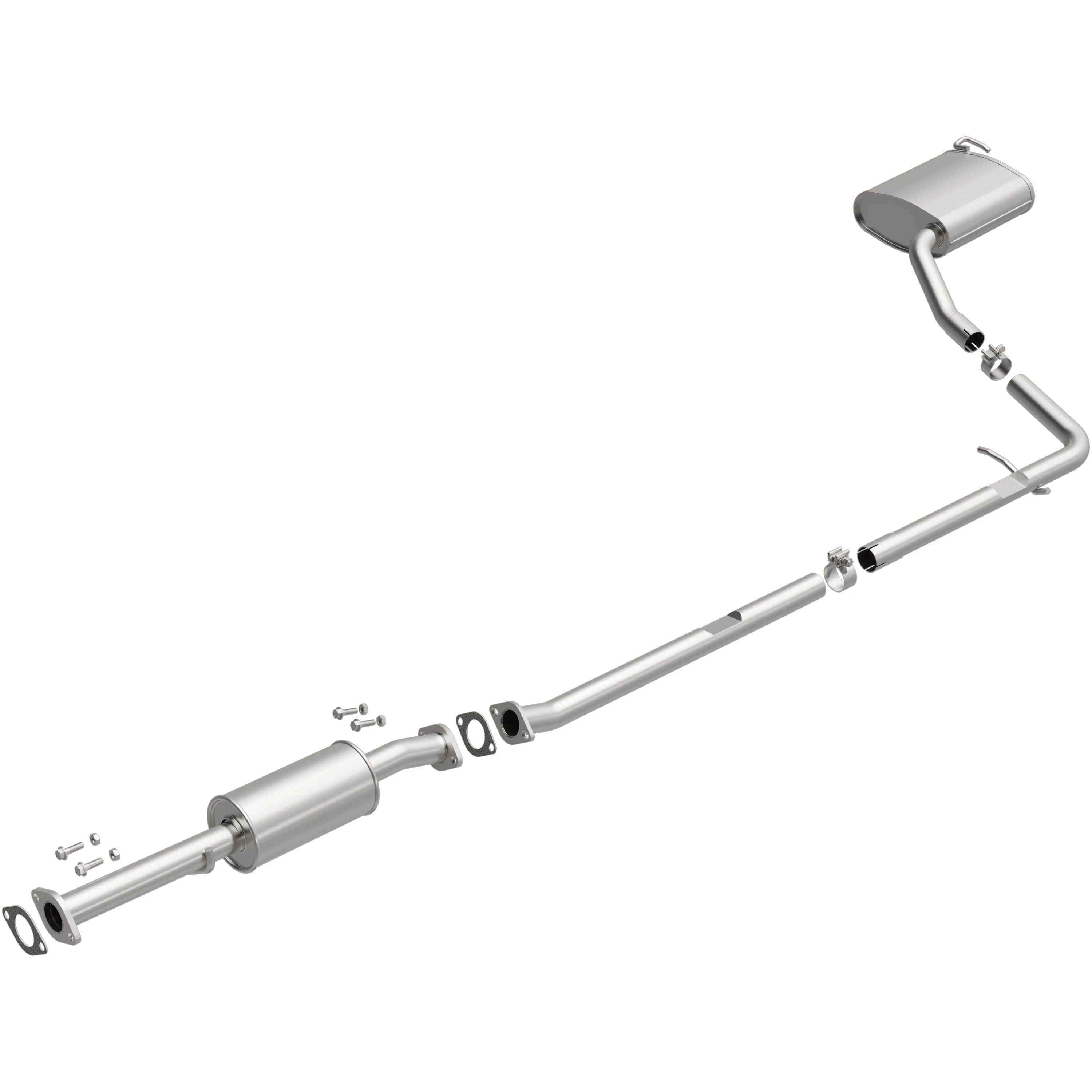 BRExhaust 2011-2016 Kia Optima 2.4L Direct-Fit Exhaust System Kit 106-1053 - Image 4