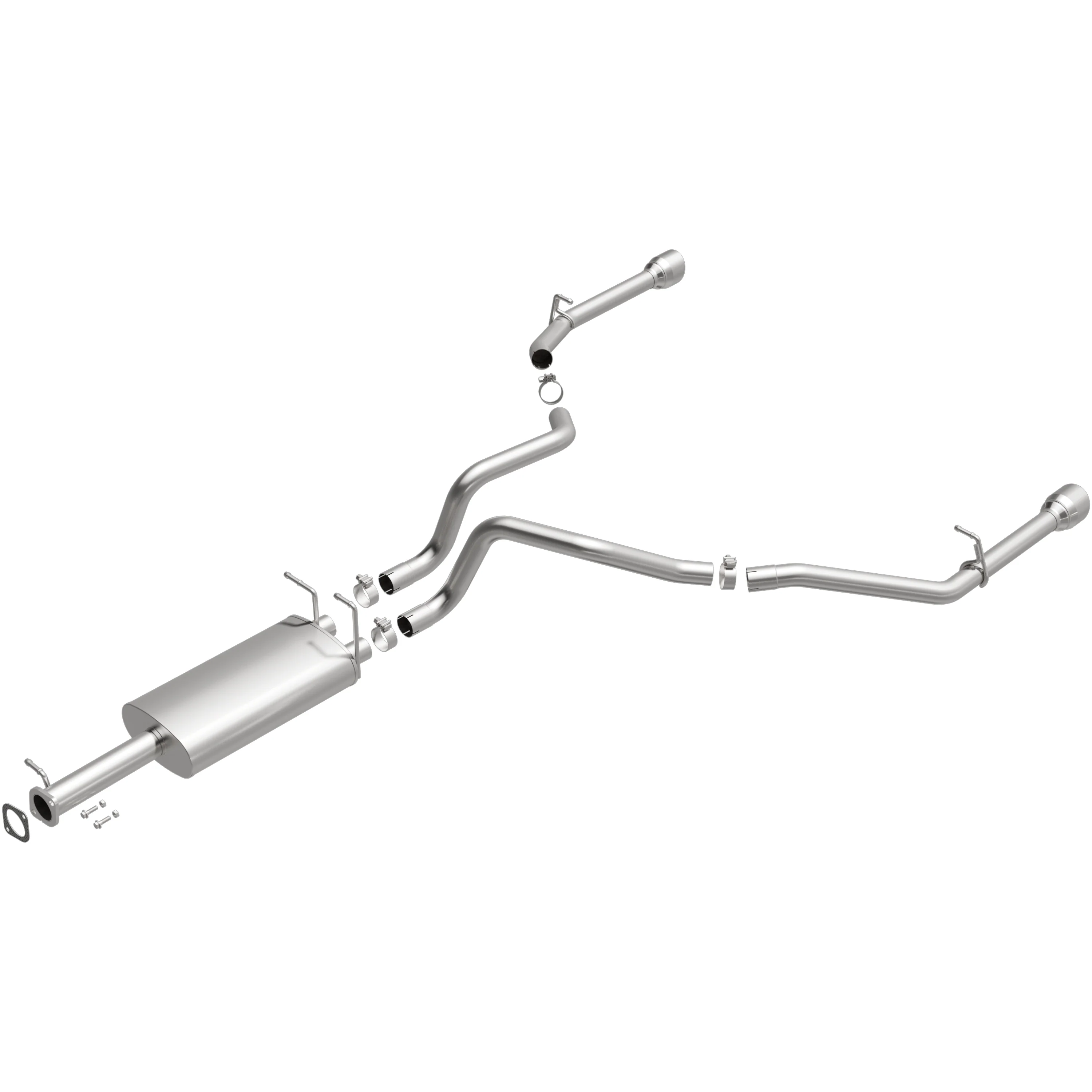 BRExhaust 2019-2024 Ram 1500 5.7L Direct-Fit Exhaust System Kit 106-1074 - Image 4