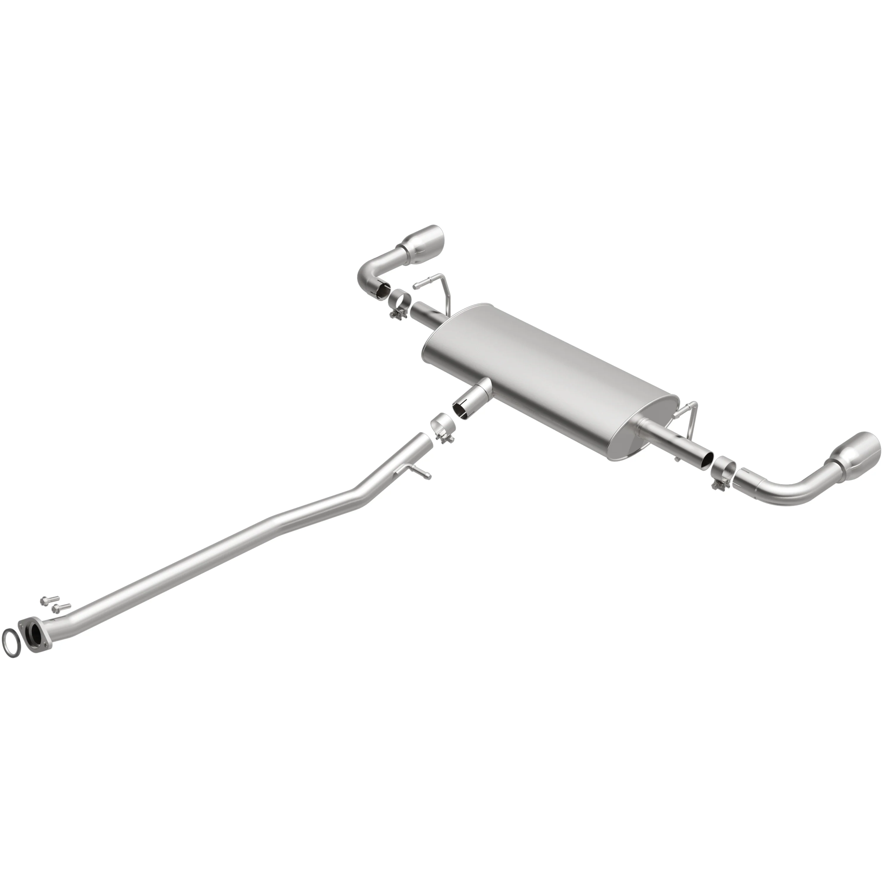 BRExhaust 2019-2025 Toyota RAV4 2.5L Direct-Fit Exhaust System Kit 106-1076 - Image 4