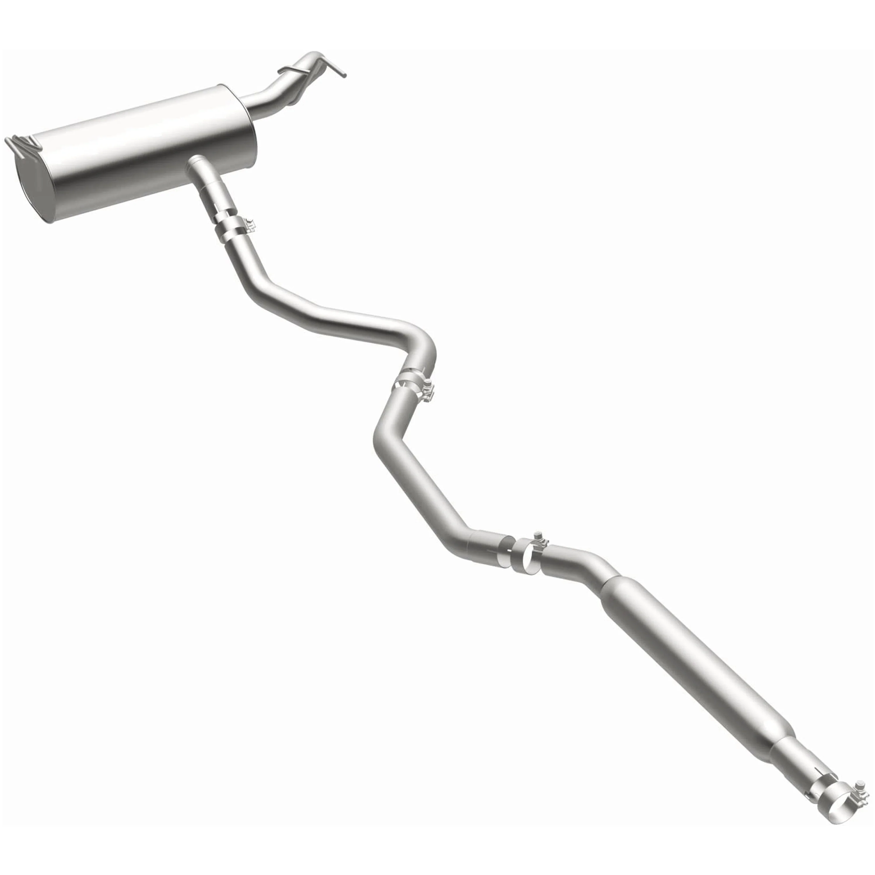 BRExhaust 2019-2022 Jeep Cherokee 2.4L Direct-Fit Exhaust System Kit 106-1090 - Image 2