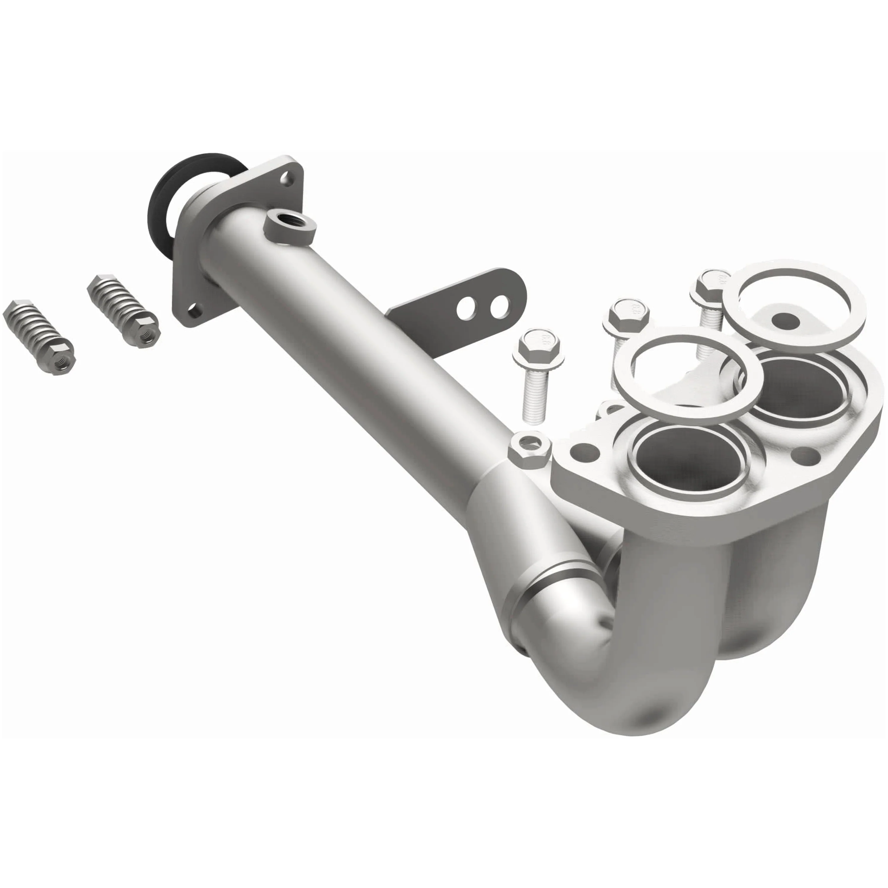 BRExhaust 1999-2000 Acura EL 1.6L | 1999-2000 Honda Civic 1.6L Direct-Fit Exhaust Front Pipe Kit 107-0015 - Image 2