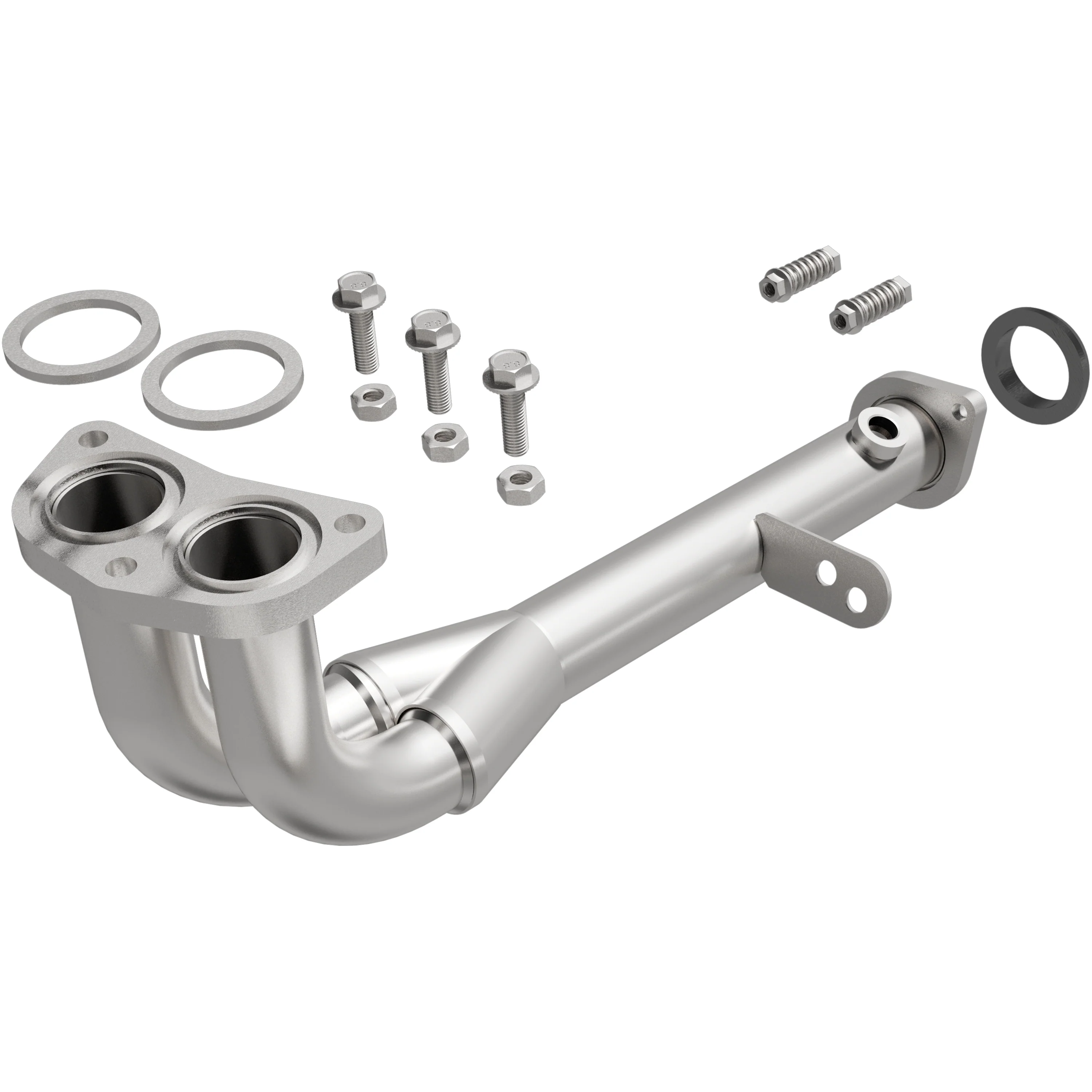 BRExhaust 1999-2000 Acura EL 1.6L | 1999-2000 Honda Civic 1.6L Direct-Fit Exhaust Front Pipe Kit 107-0015 - Image 4