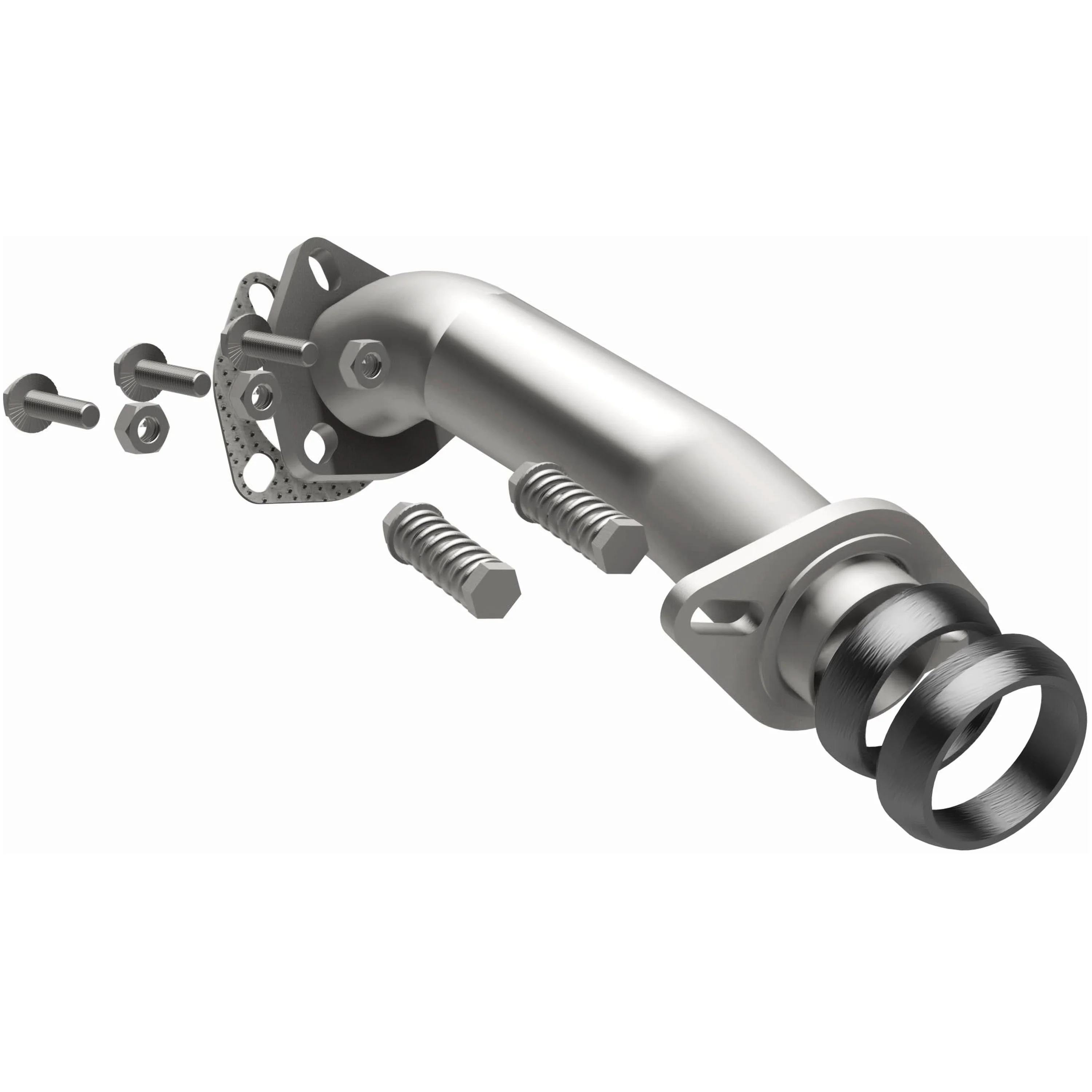 BRExhaust Direct-Fit Exhaust Front Pipe Kit 107-0021 - Image 2