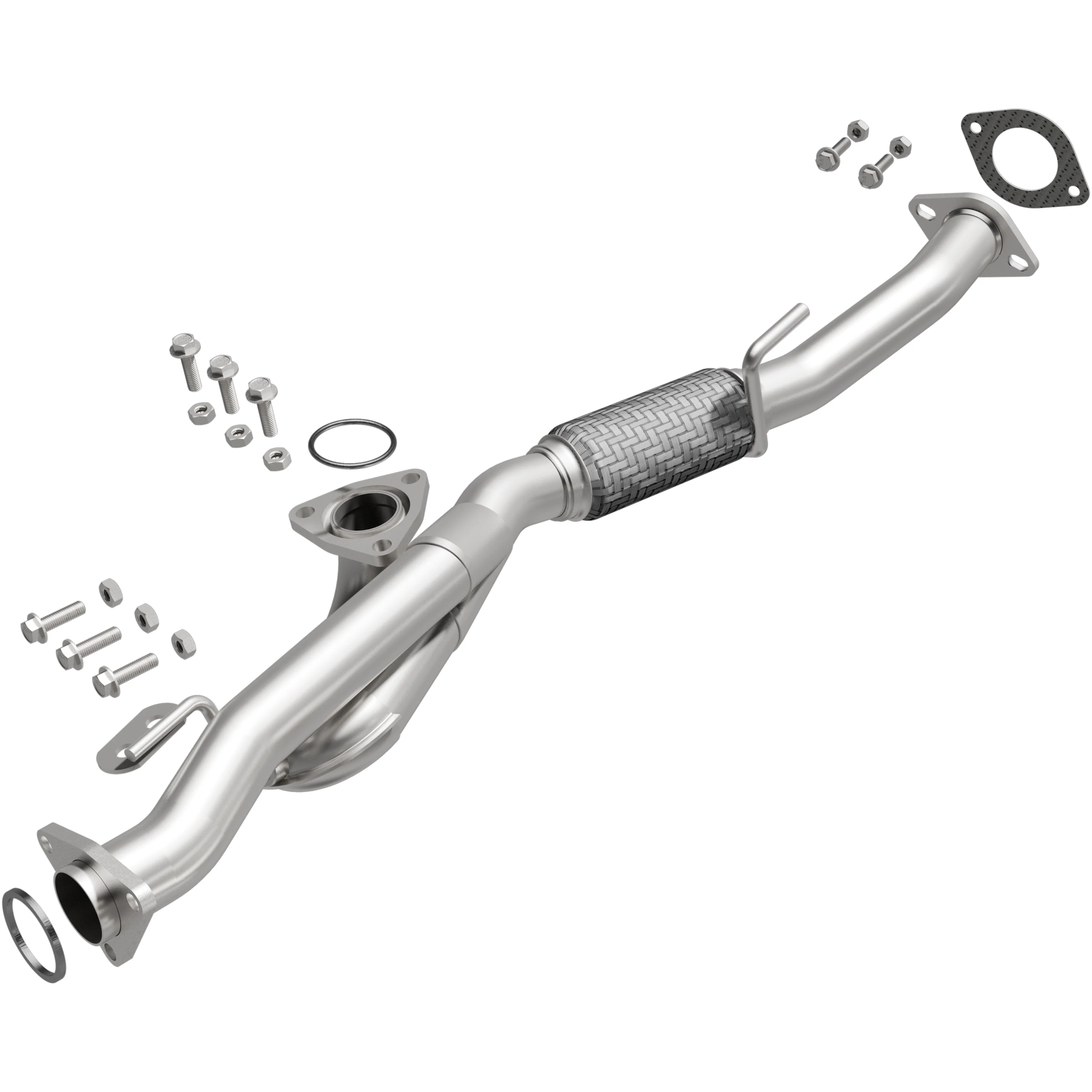 BRExhaust 2002-2003 Nissan Maxima 3.5L | 2002-2004 INFINITI I35 3.5L Direct-Fit Exhaust Front Pipe Kit 107-0041 - Image 4