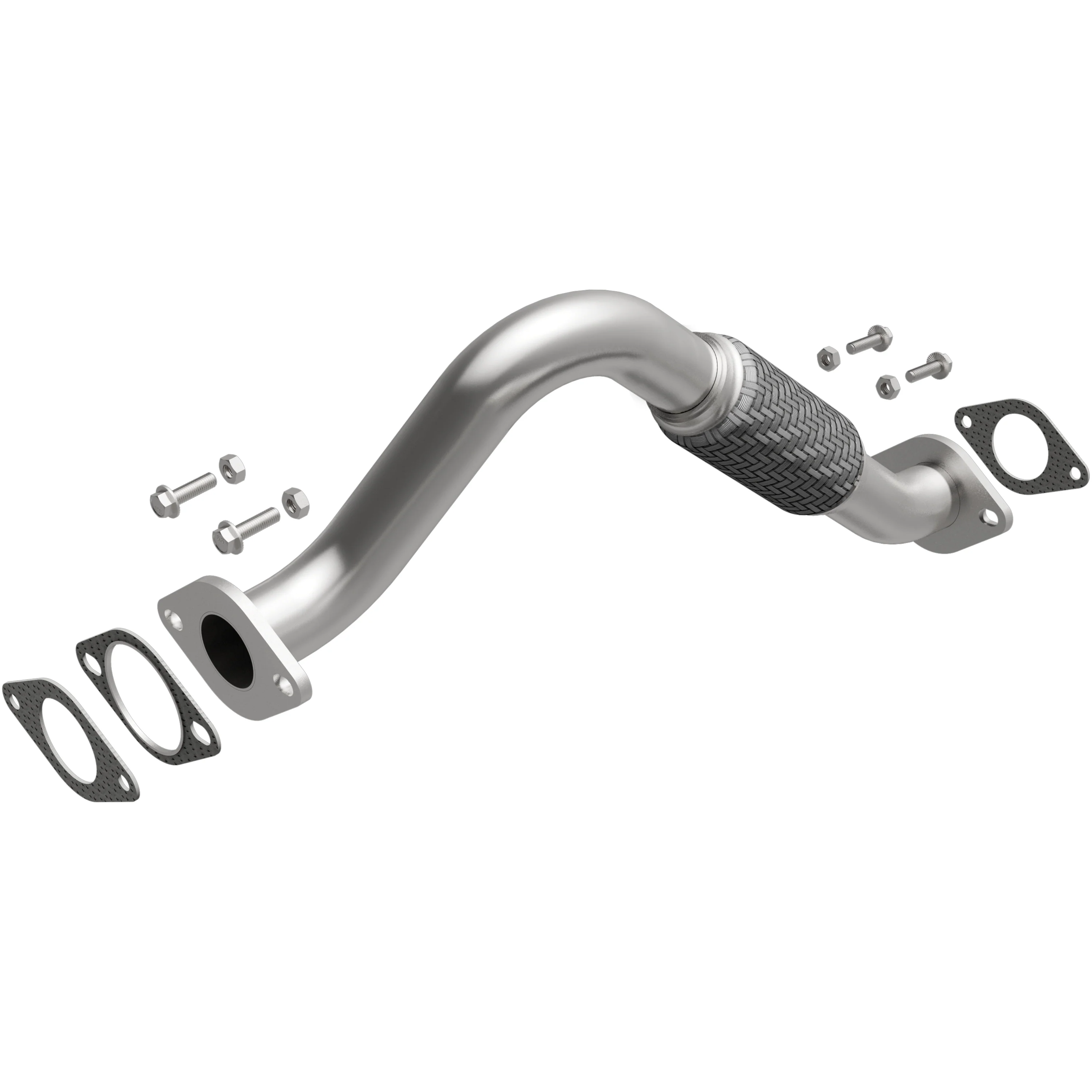 BRExhaust 2000-2004 Ford Focus 2.0L Direct-Fit Exhaust Front Pipe Kit 107-0042 - Image 2