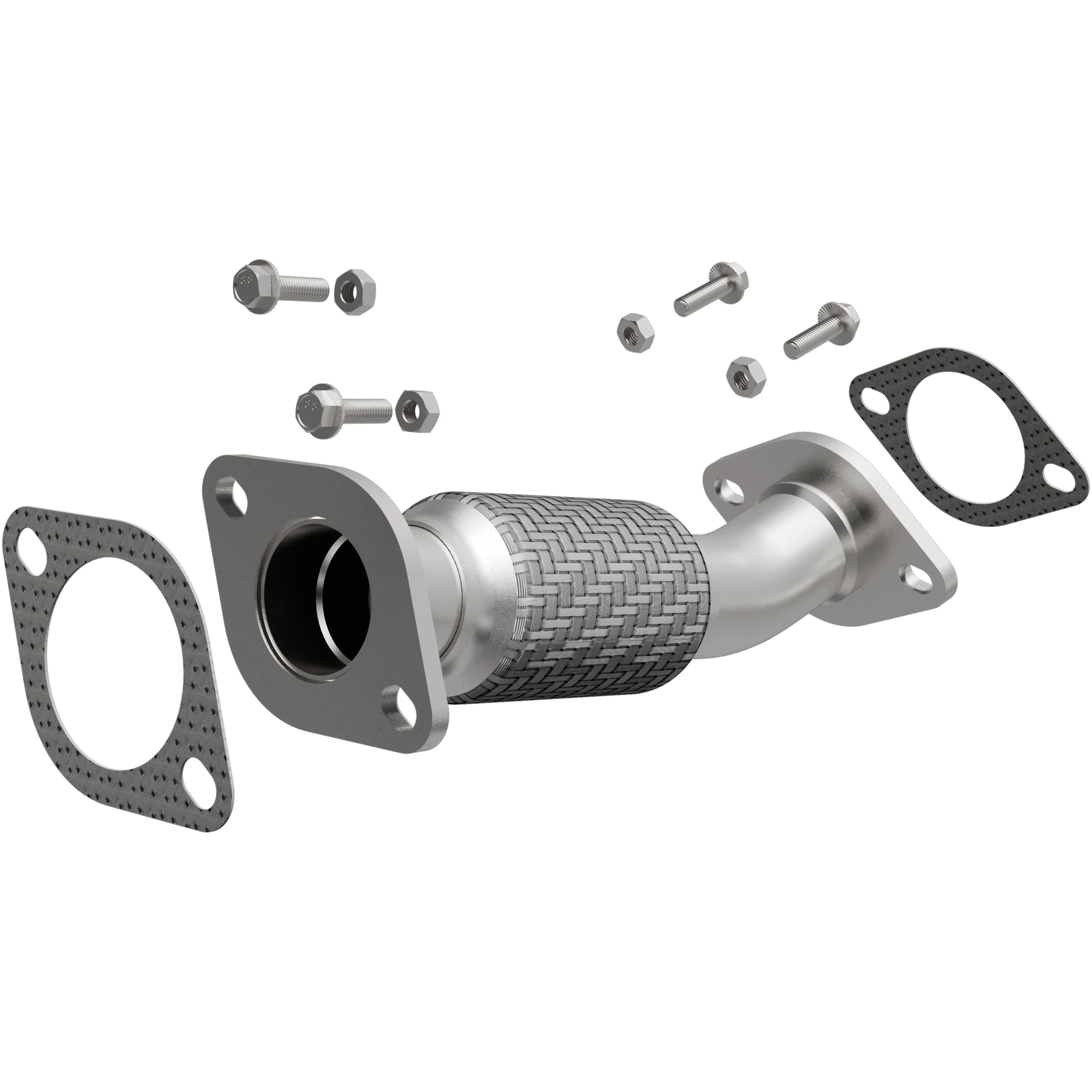 BRExhaust 2003-2004 Ford Focus 2.3L | 2005-2009 Ford Focus 2.0L Direct-Fit Exhaust Front Pipe Kit 107-0043 - Image 2