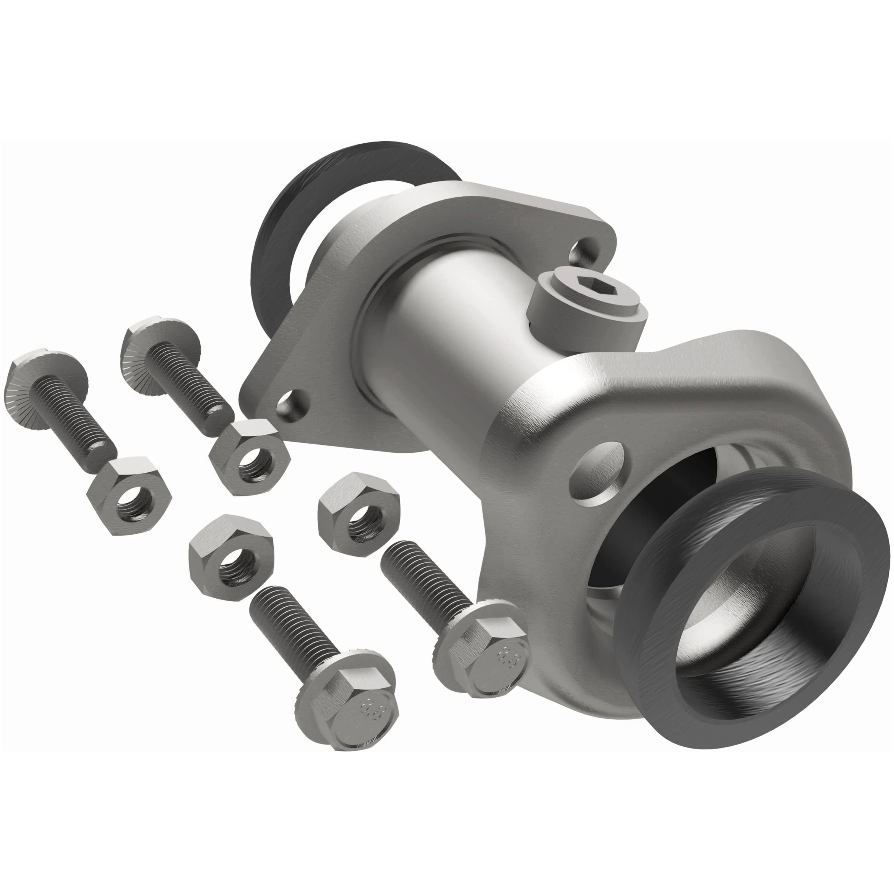 BRExhaust Direct-Fit Exhaust Front Pipe Kit 107-0047 - Image 2
