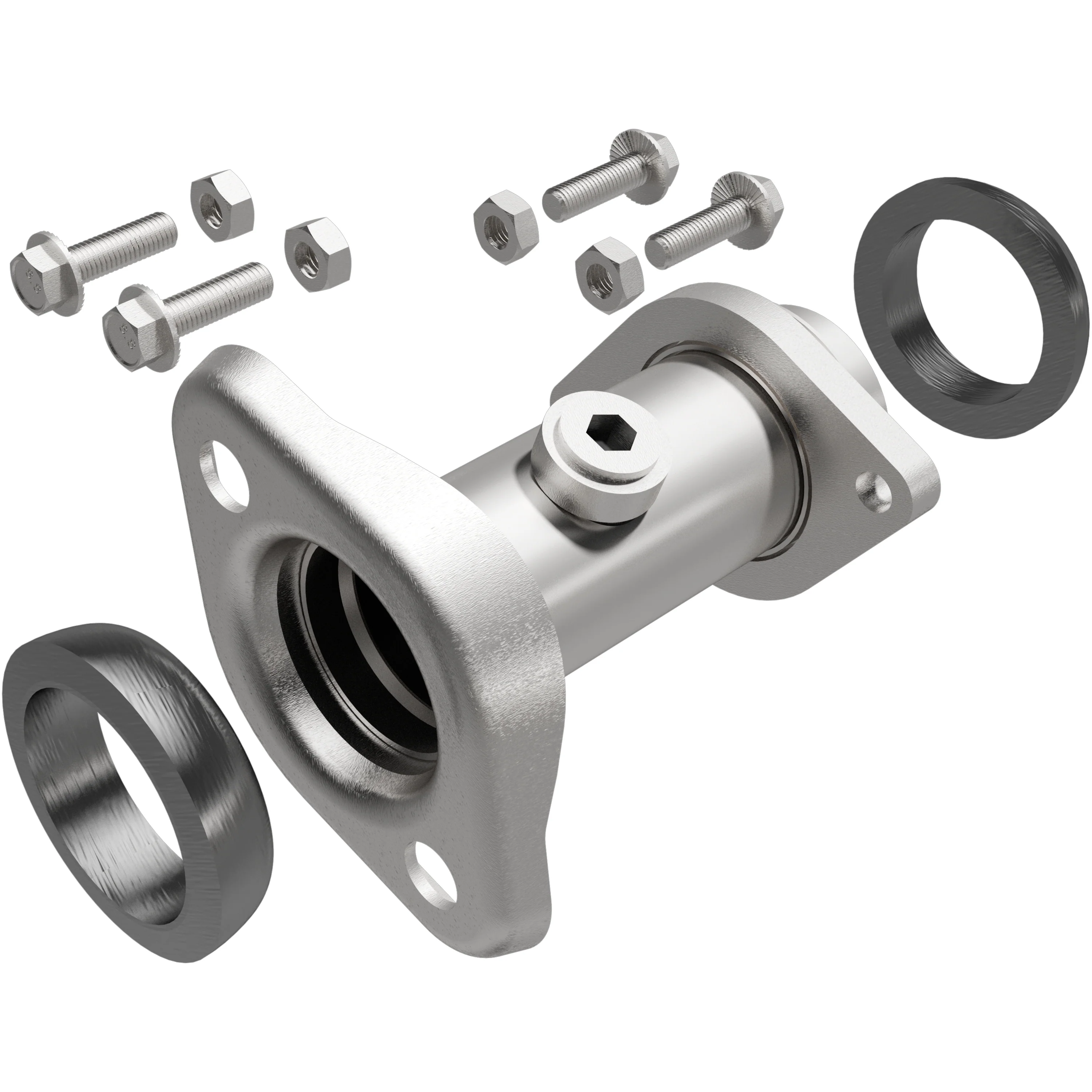 BRExhaust Direct-Fit Exhaust Front Pipe Kit 107-0047 - Image 4