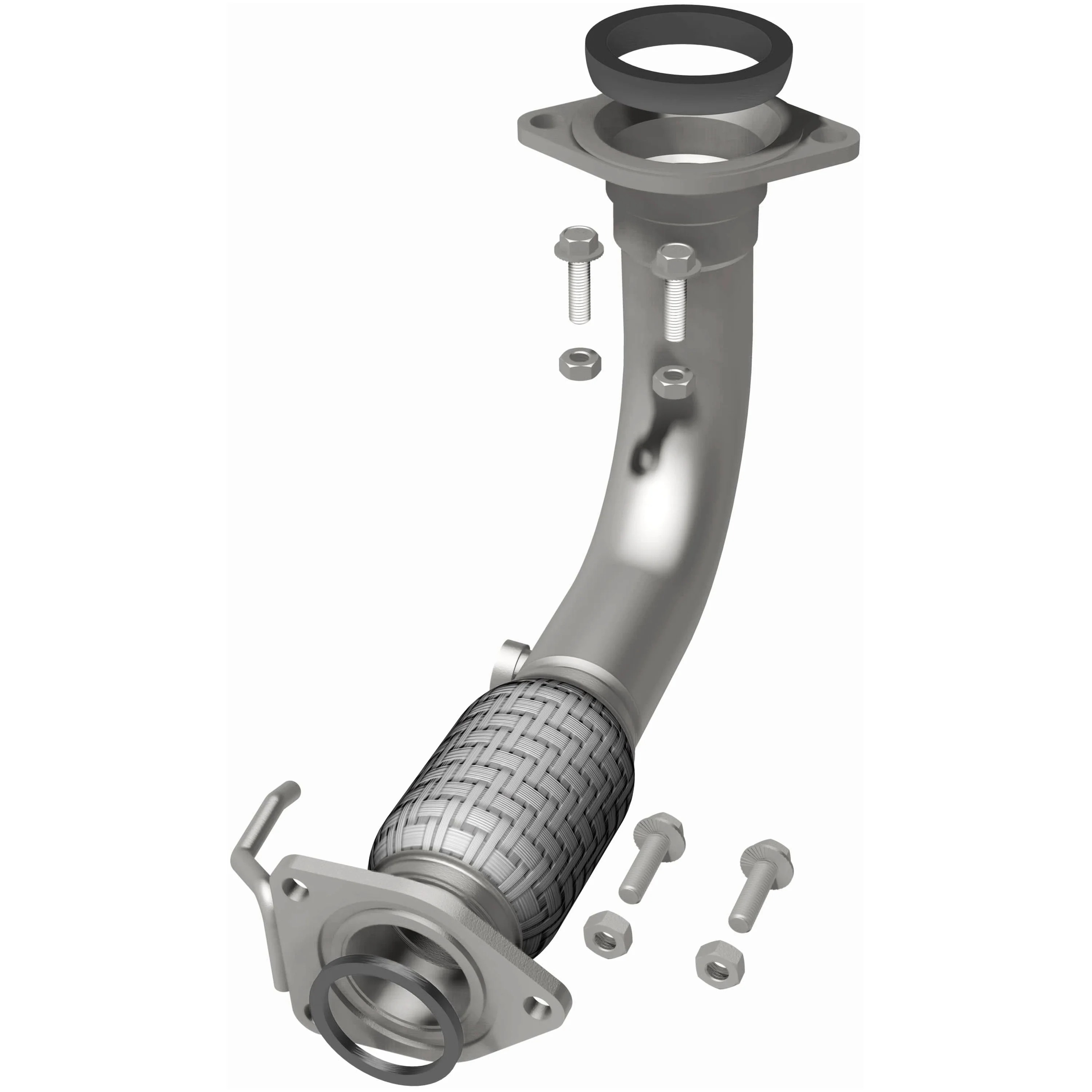 BRExhaust 2004-2008 Acura TSX 2.4L Direct-Fit Exhaust Front Pipe Kit 107-0051 - Image 3