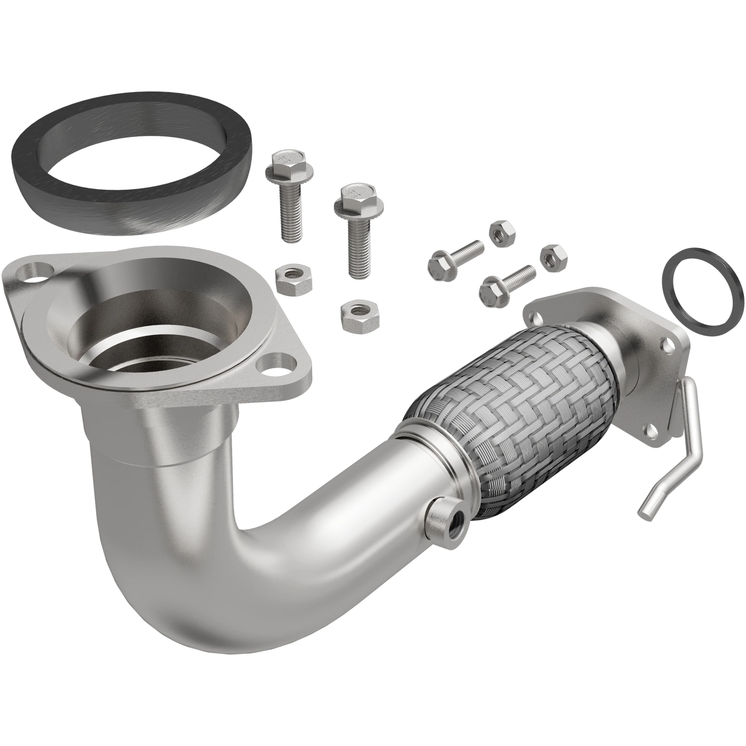 BRExhaust 2004-2008 Acura TSX 2.4L Direct-Fit Exhaust Front Pipe Kit 107-0051 - Image 4