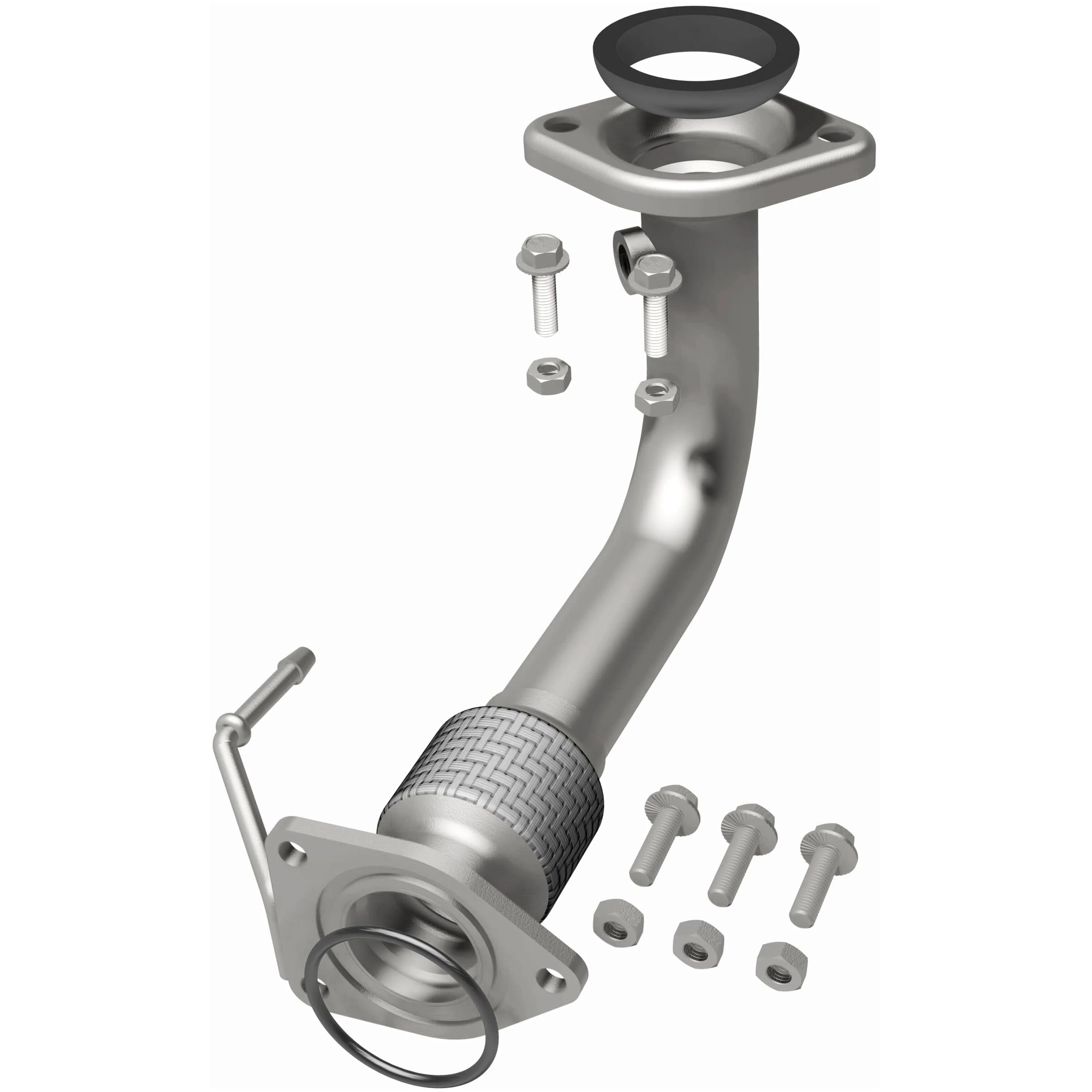 BRExhaust 2003-2007 Honda Accord 2.4L Direct-Fit Exhaust Front Pipe Kit 107-0054 - Image 3