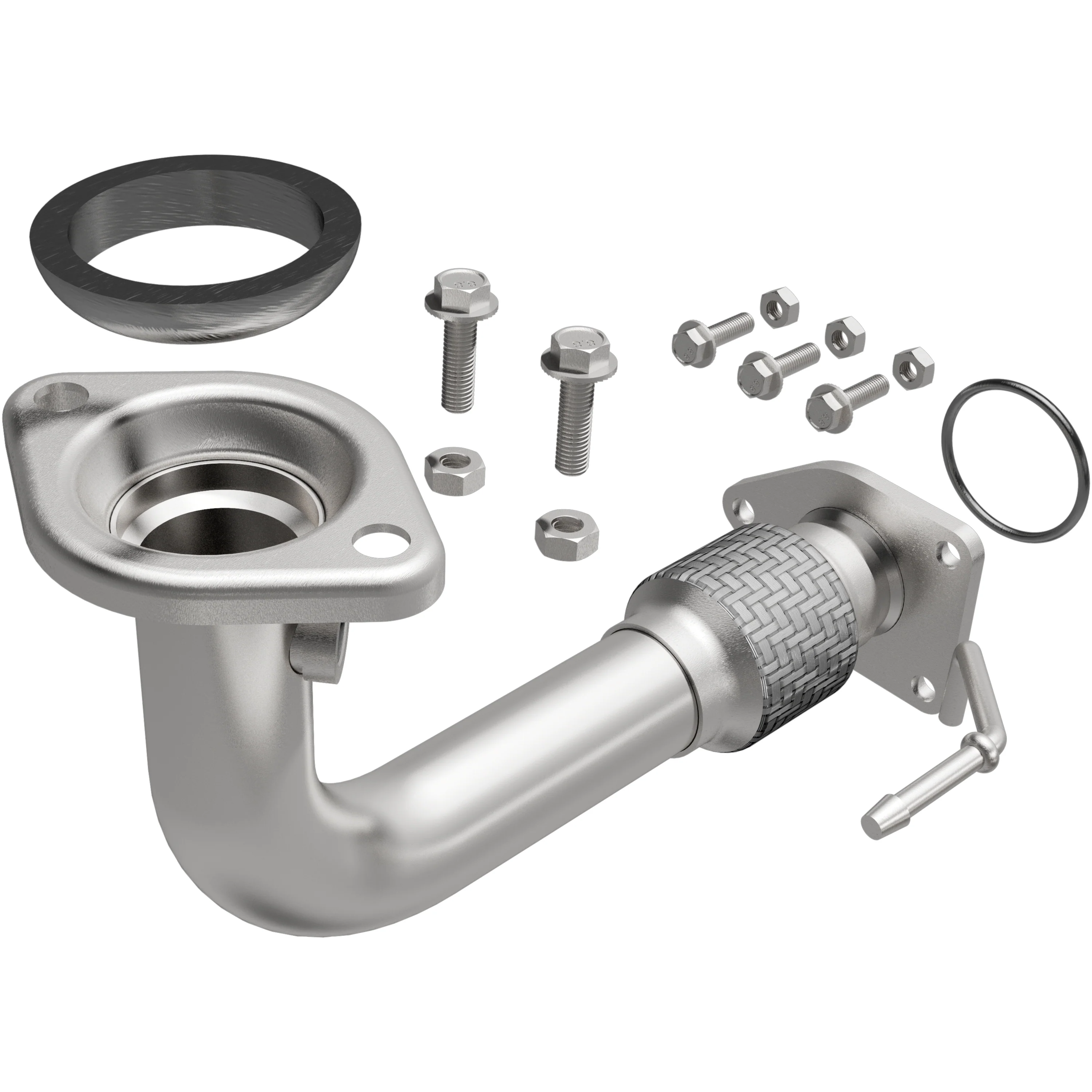 BRExhaust 2003-2007 Honda Accord 2.4L Direct-Fit Exhaust Front Pipe Kit 107-0054 - Image 4