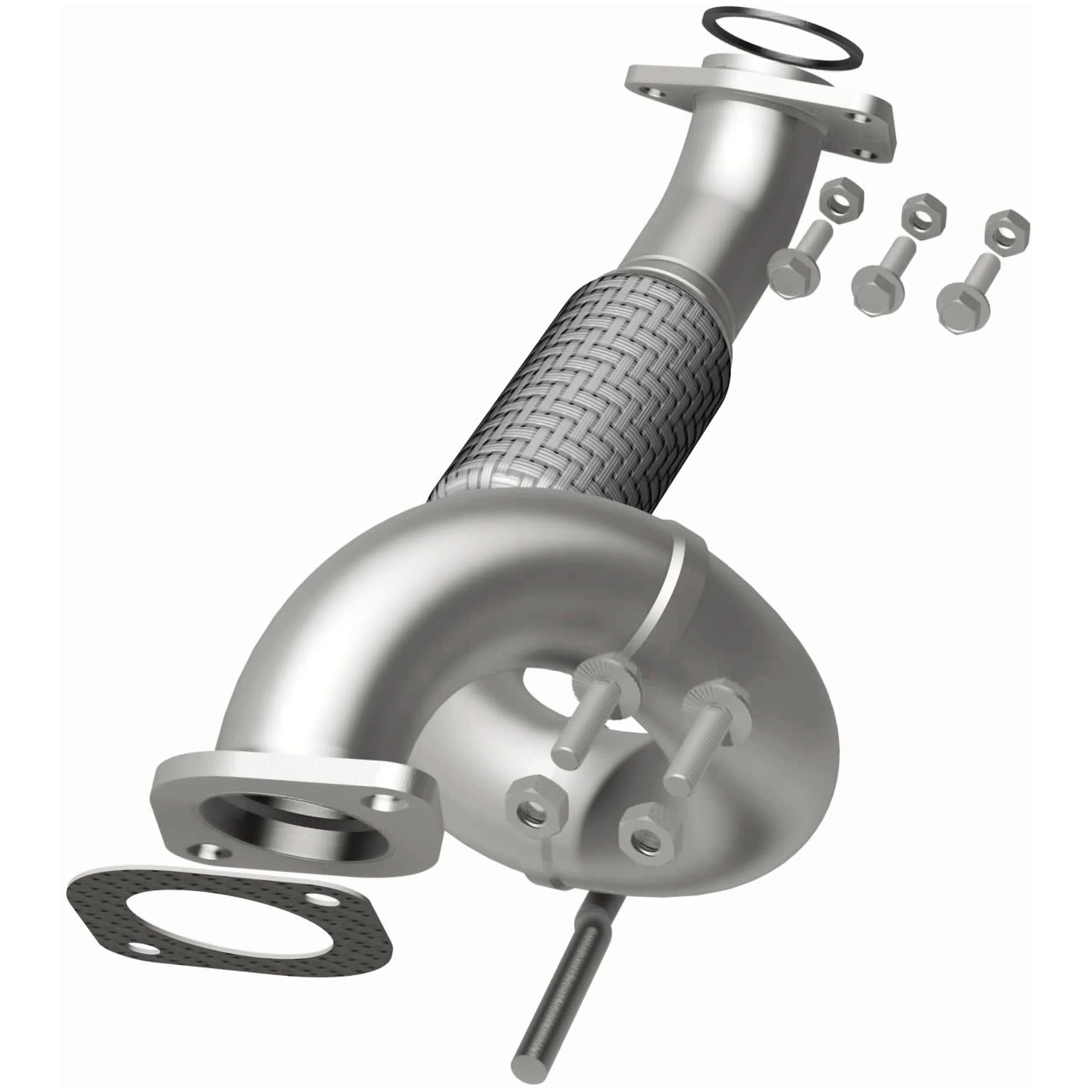 BRExhaust 2014 Nissan Rogue Select 2.5L | 2008-2013 Nissan Rogue 2.5L Direct-Fit Exhaust Front Pipe Kit 107-0089 - Image 3