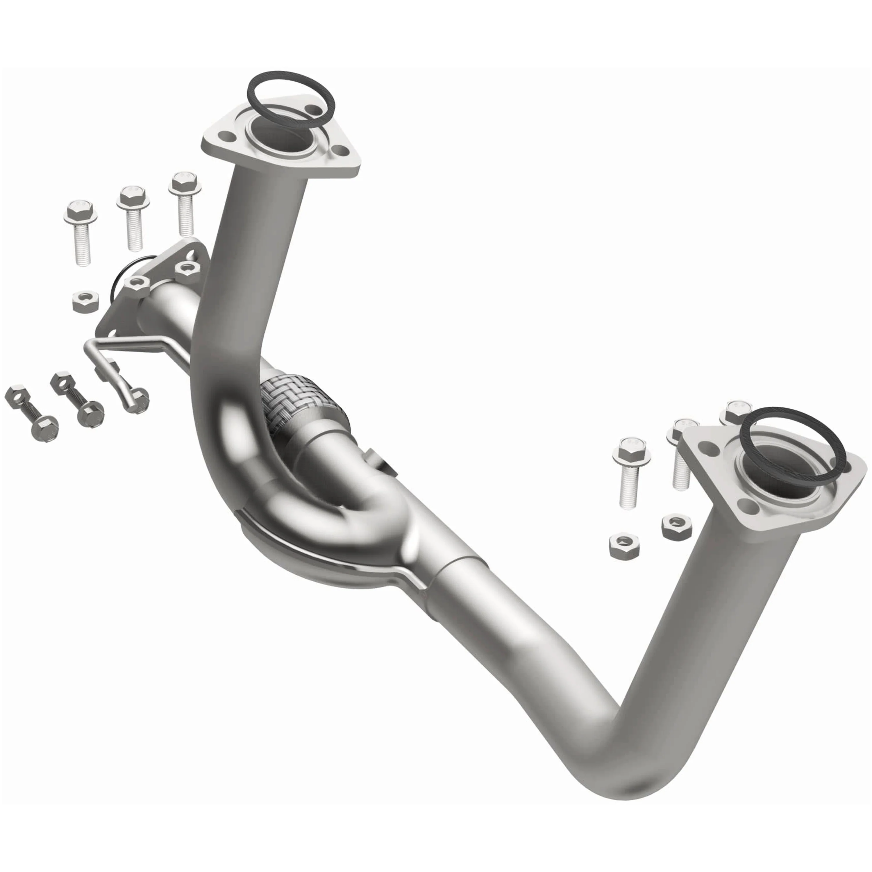 BRExhaust 2001-2002 Acura MDX 3.5L | 2003-2004 Honda Pilot 3.5L Direct-Fit Exhaust Front Pipe Kit 107-0100 - Image 2