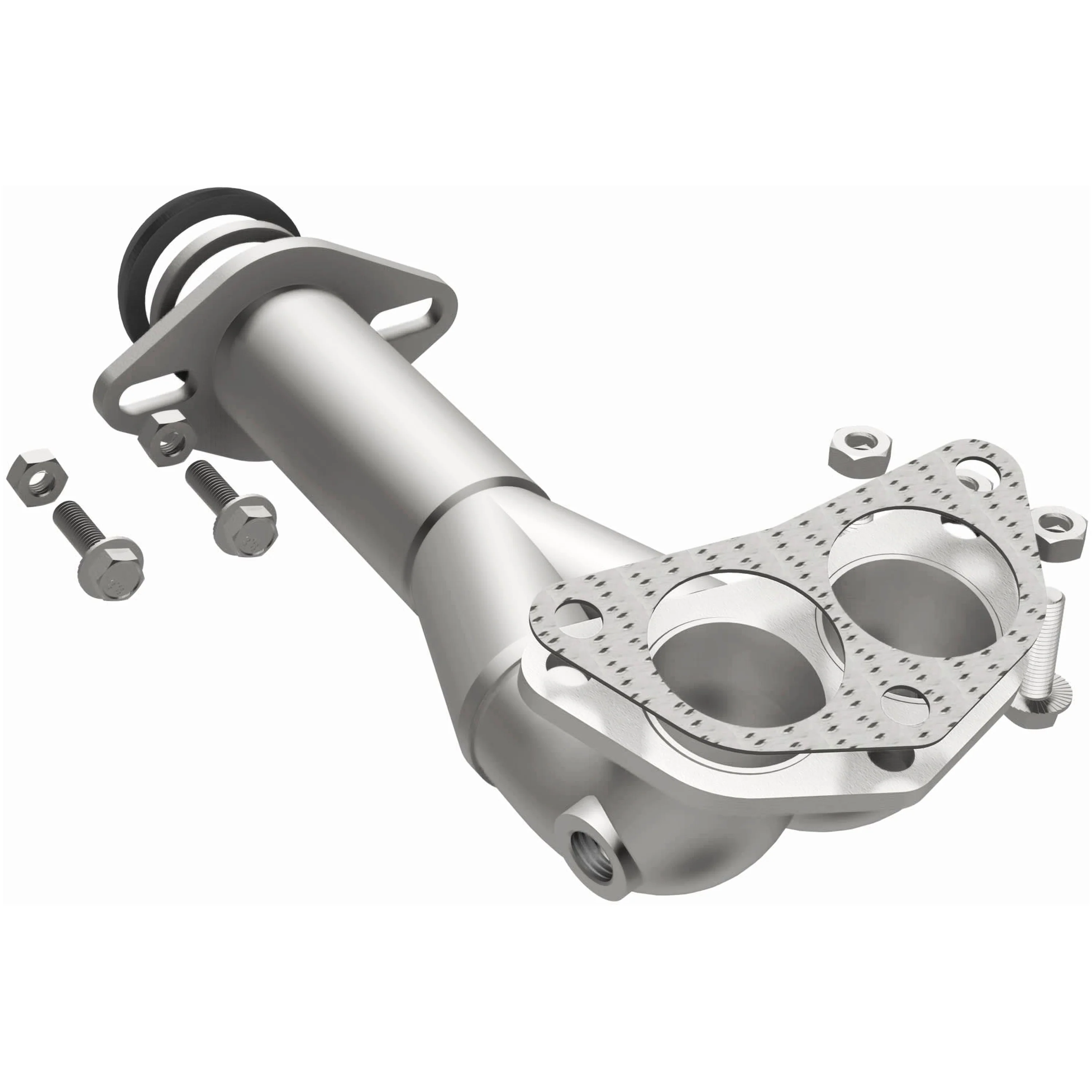 BRExhaust 2004-2012 Mitsubishi Galant 2.4L | 2006-2012 Mitsubishi Eclipse 2.4L Direct-Fit Exhaust Front Pipe Kit 107-0107 - Image 2