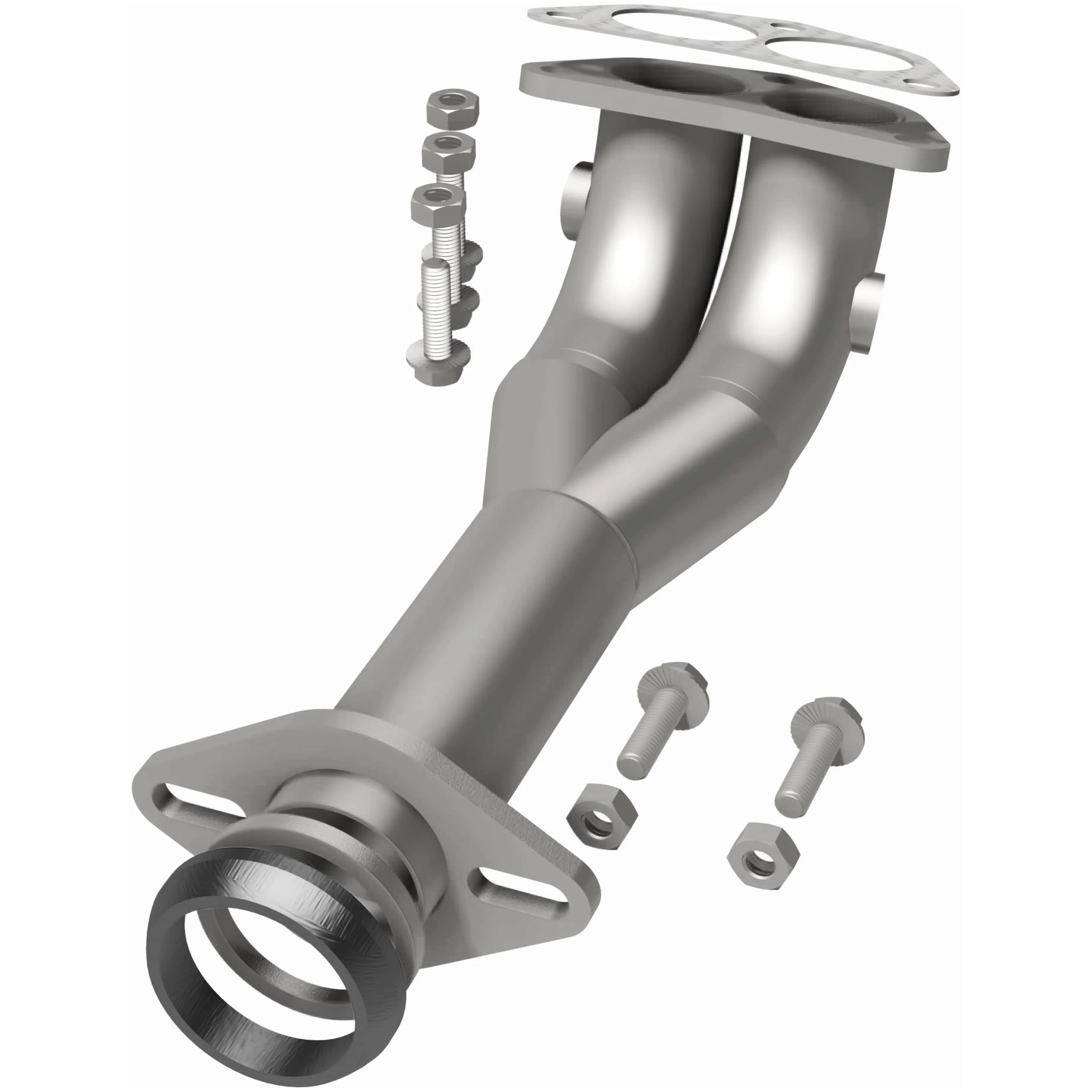 BRExhaust 2004-2012 Mitsubishi Galant 2.4L | 2006-2012 Mitsubishi Eclipse 2.4L Direct-Fit Exhaust Front Pipe Kit 107-0107 - Image 3