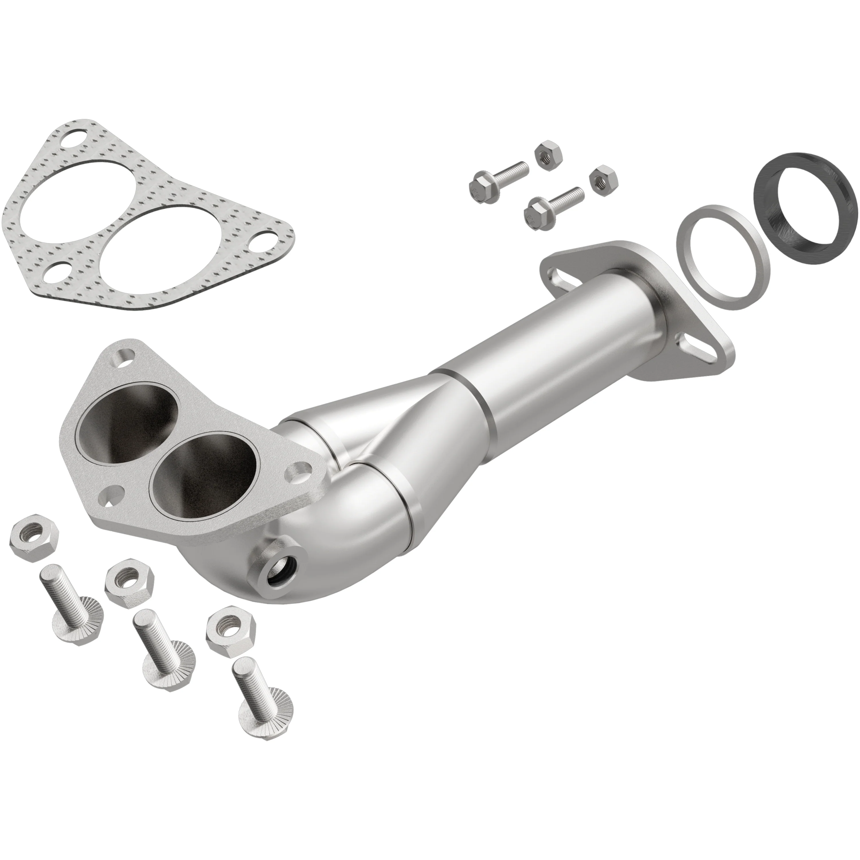 BRExhaust 2004-2012 Mitsubishi Galant 2.4L | 2006-2012 Mitsubishi Eclipse 2.4L Direct-Fit Exhaust Front Pipe Kit 107-0107 - Image 4
