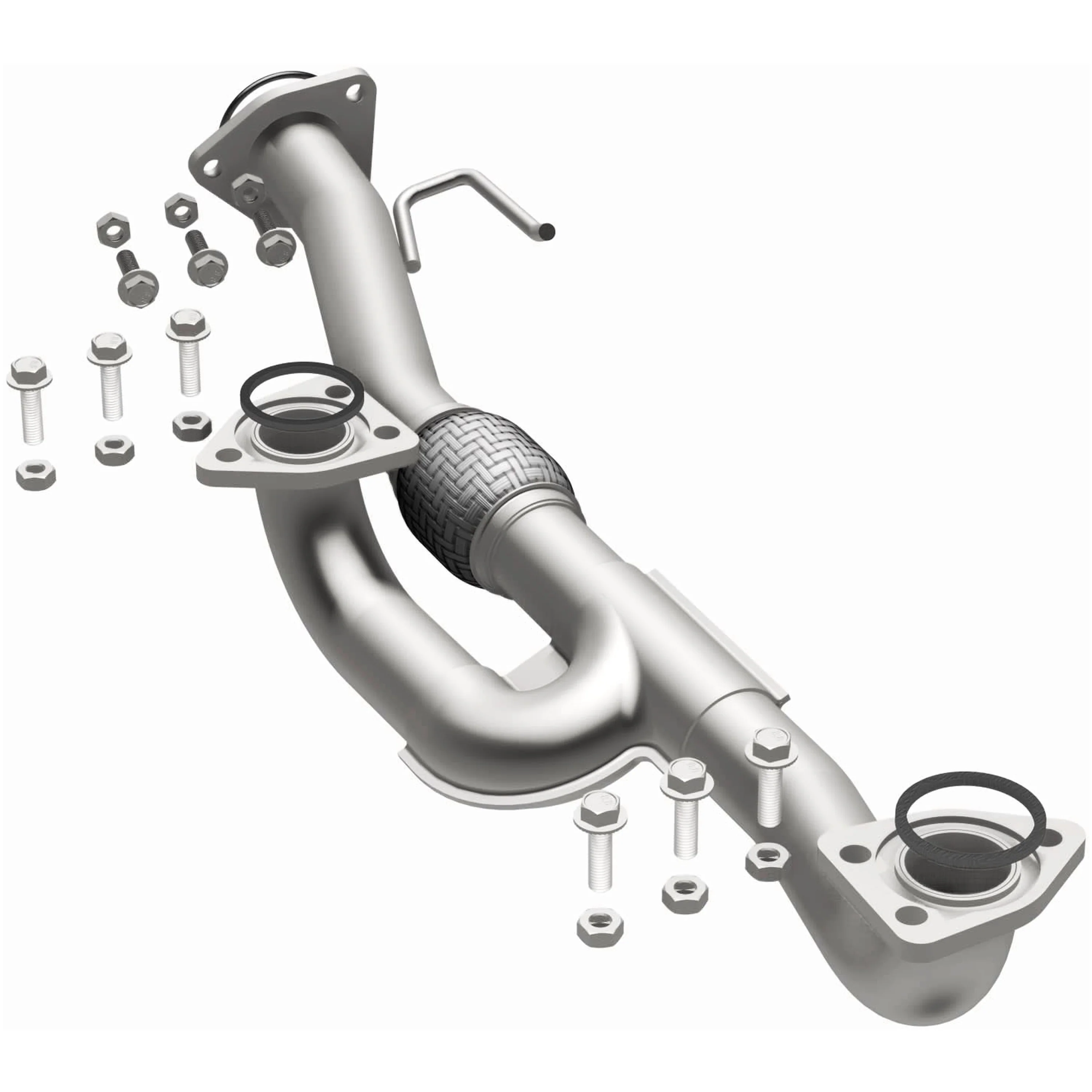 BRExhaust 2004-2008 Acura TL Base 3.2L | 2003-2007 Honda Accord 3.0L Direct-Fit Exhaust Front Pipe Kit 107-0113 - Image 2