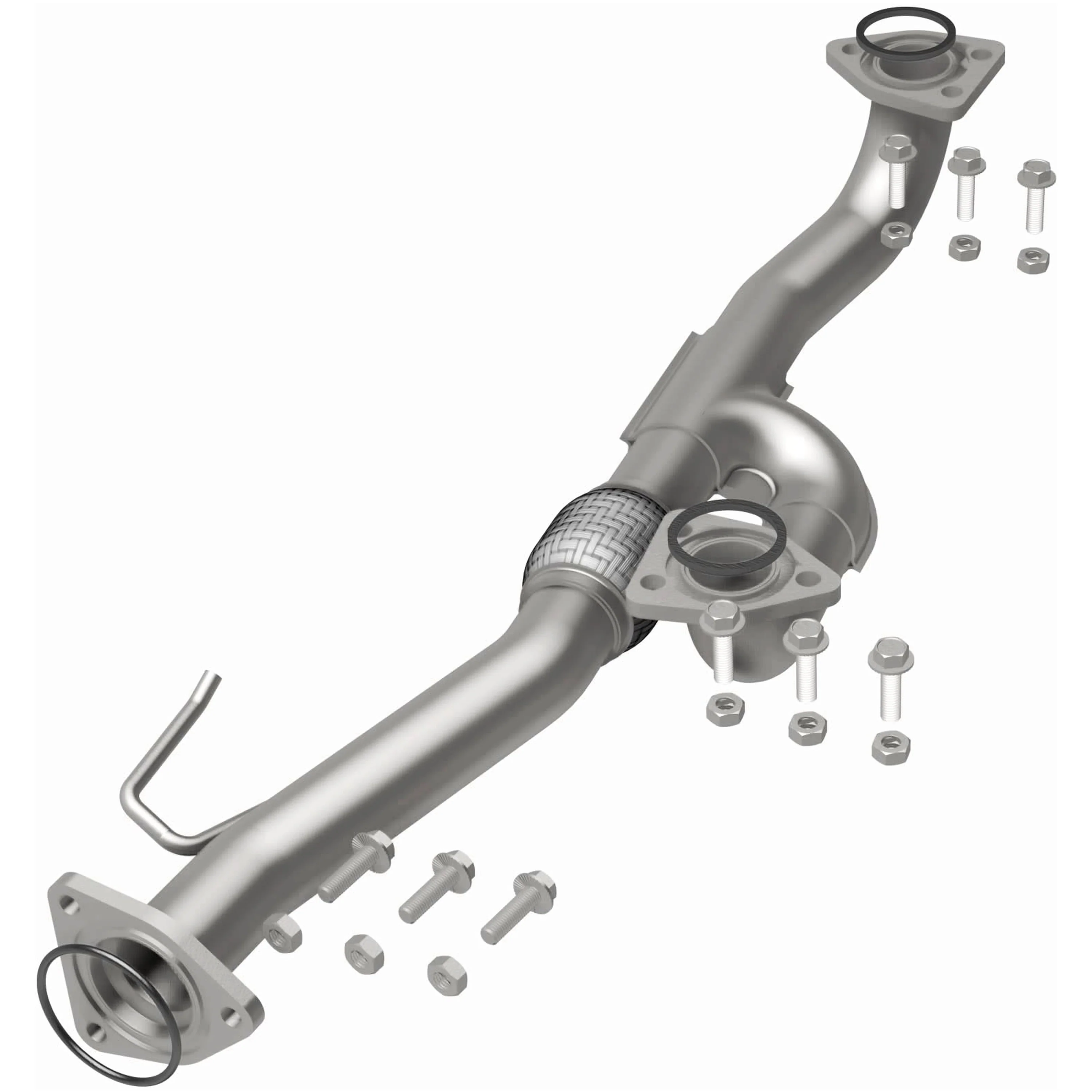 BRExhaust 2004-2008 Acura TL Base 3.2L | 2003-2007 Honda Accord 3.0L Direct-Fit Exhaust Front Pipe Kit 107-0113 - Image 3