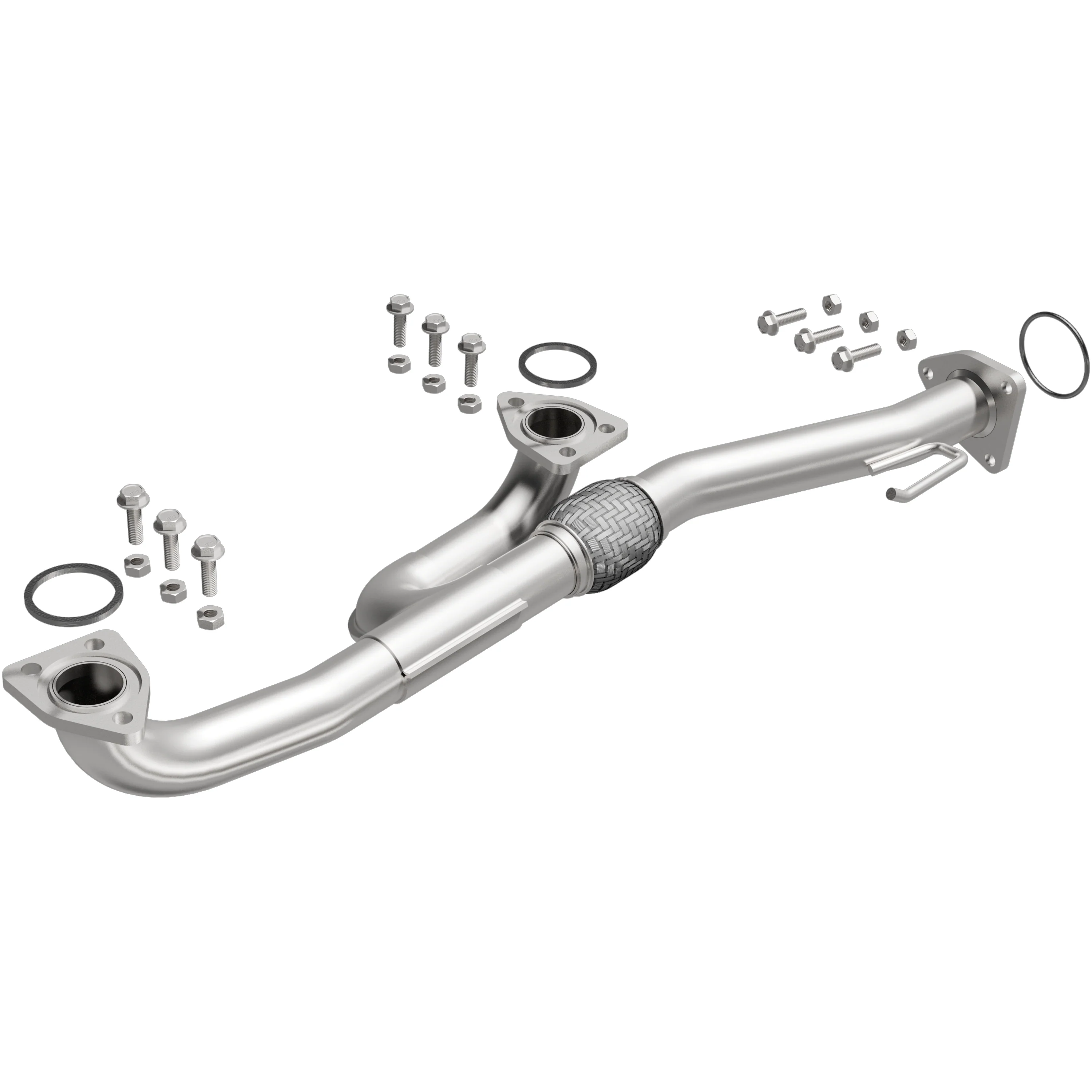 BRExhaust 2004-2008 Acura TL Base 3.2L | 2003-2007 Honda Accord 3.0L Direct-Fit Exhaust Front Pipe Kit 107-0113 - Image 4