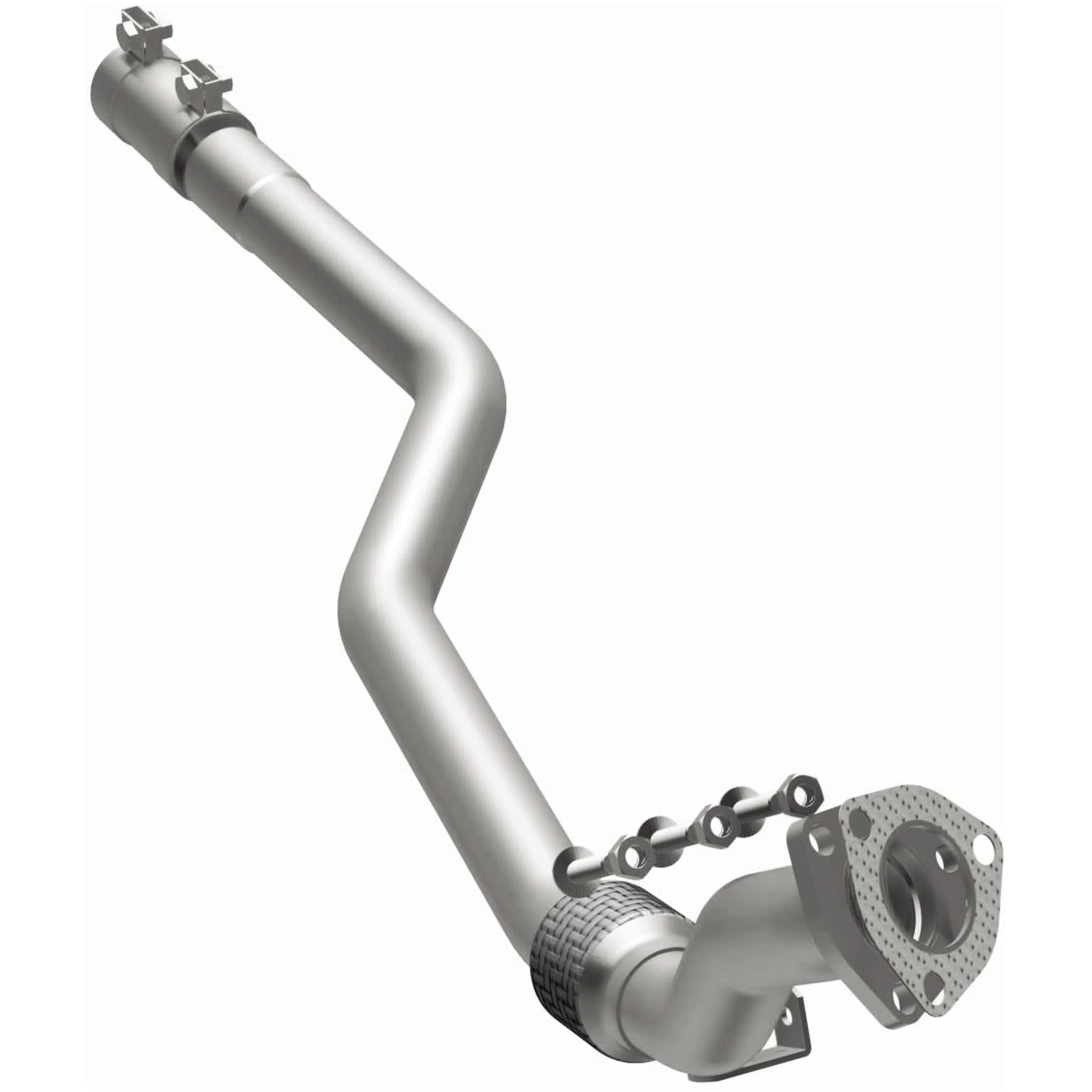 BRExhaust 1997-2001 Audi A4 1.8L | 1998-2005 Volkswagen Passat 1.8L Direct-Fit Exhaust Front Pipe Kit 107-0114 - Image 2