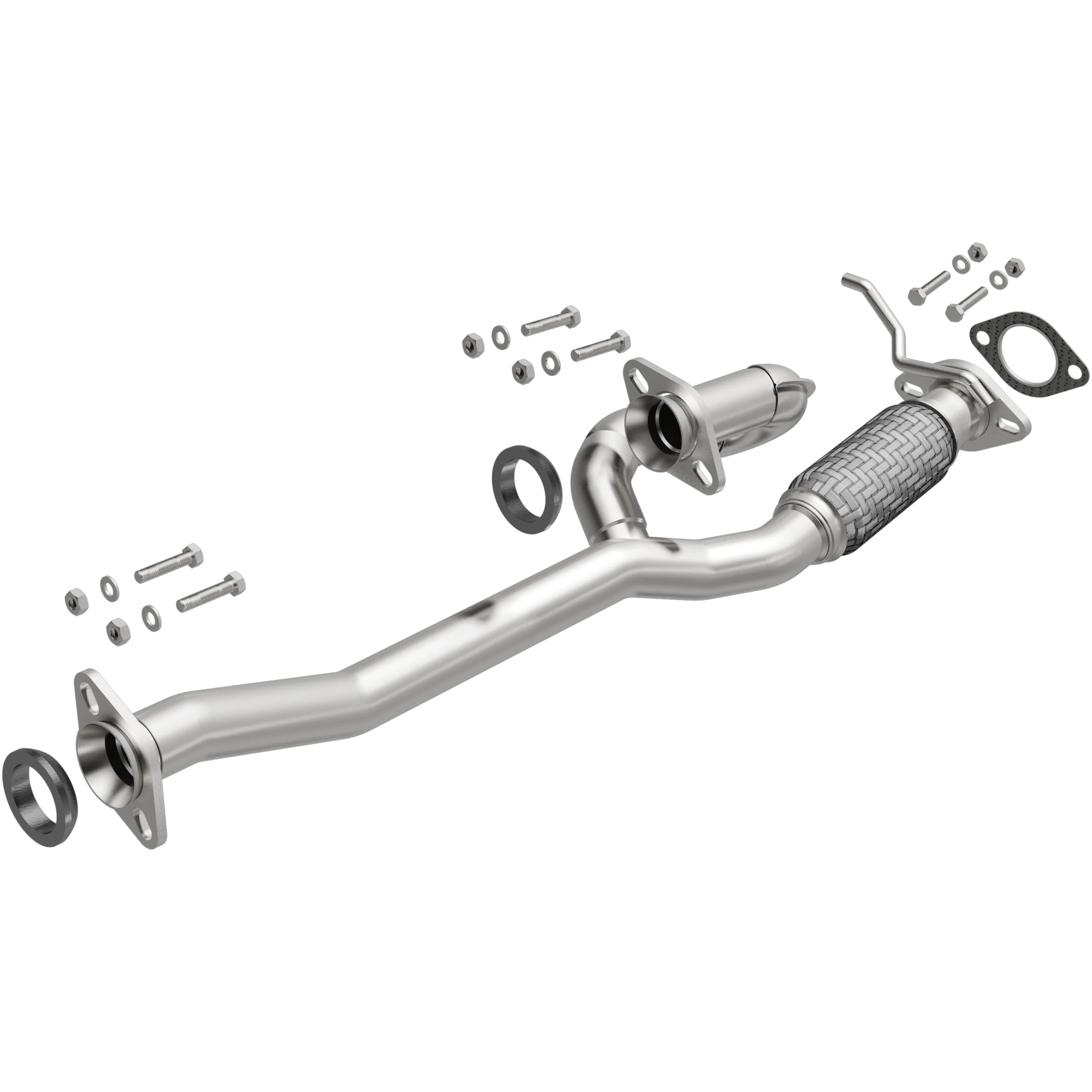 BRExhaust 2005-2007 Ford Five Hundred 3.0L | 2005-2007 Mercury Montego 3.0L Direct-Fit Exhaust Front Pipe Kit 107-0122 - Image 4