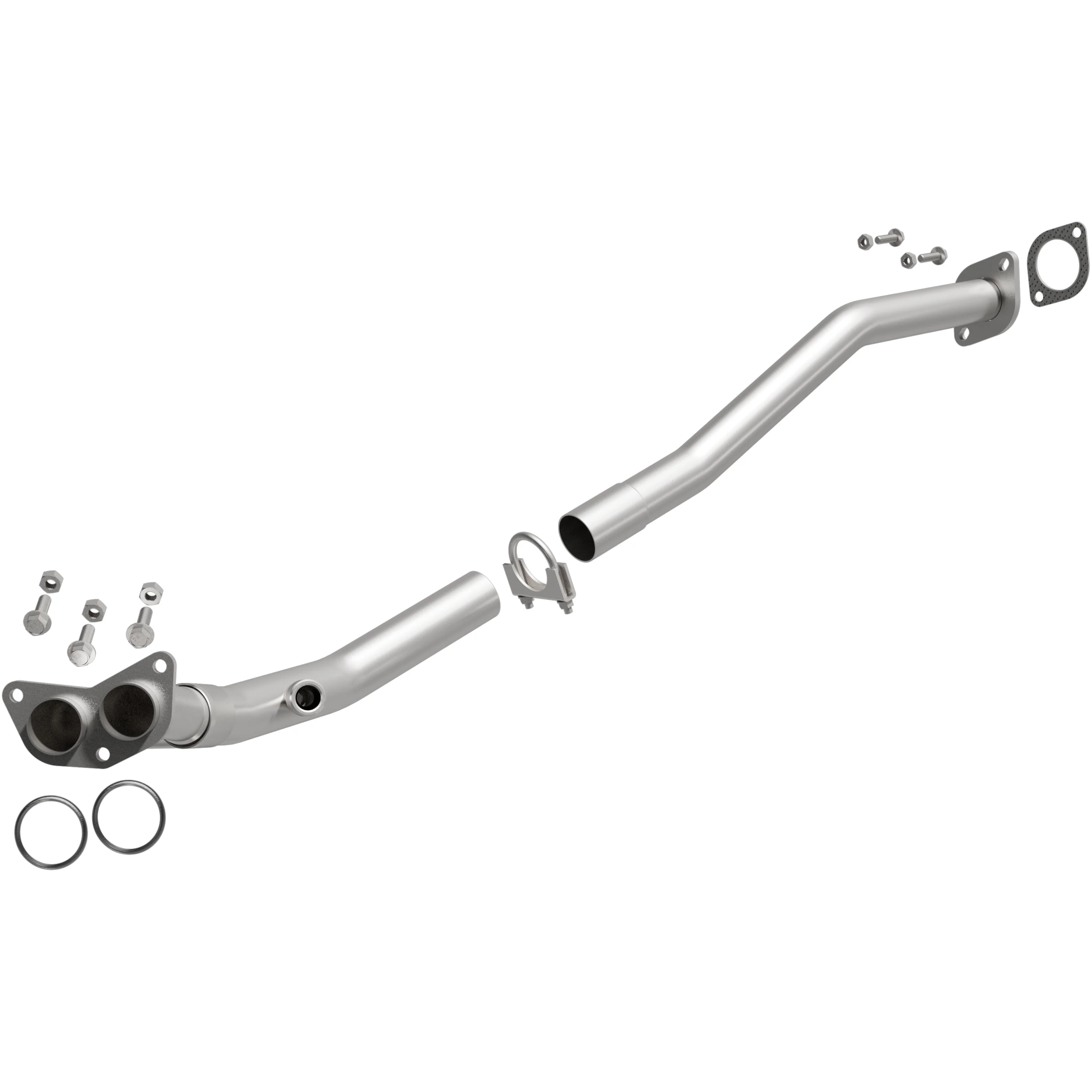 BRExhaust 1995-1996 Nissan Pickup 2.4L | 1990-1994 Nissan D21 2.4L Direct-Fit Exhaust Front Pipe Kit 107-0126 - Image 2