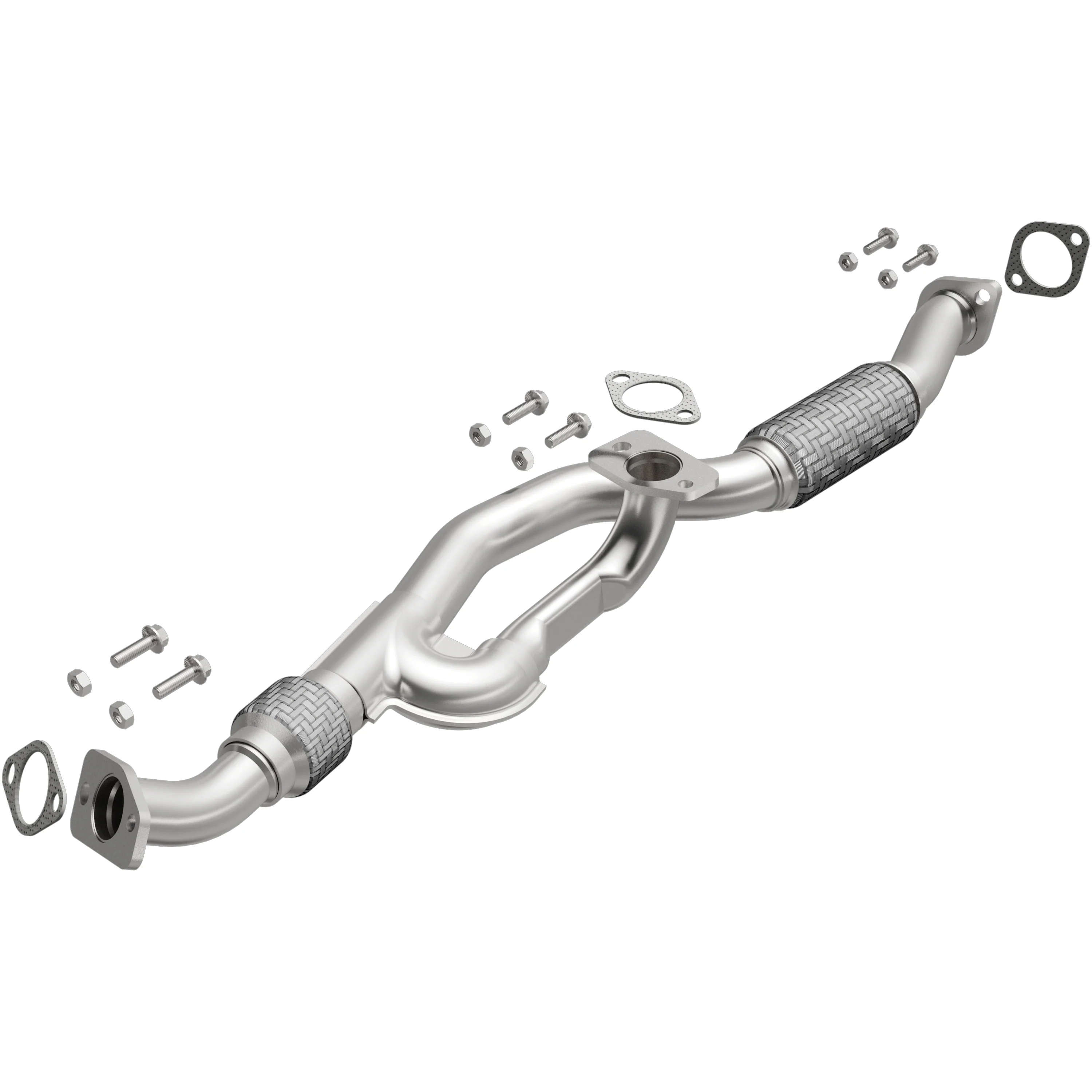 BRExhaust 2005-2010 Kia Sportage 2.7L | 2005-2008 Hyundai Tucson 2.7L Direct-Fit Exhaust Front Pipe Kit 107-0130 - Image 4