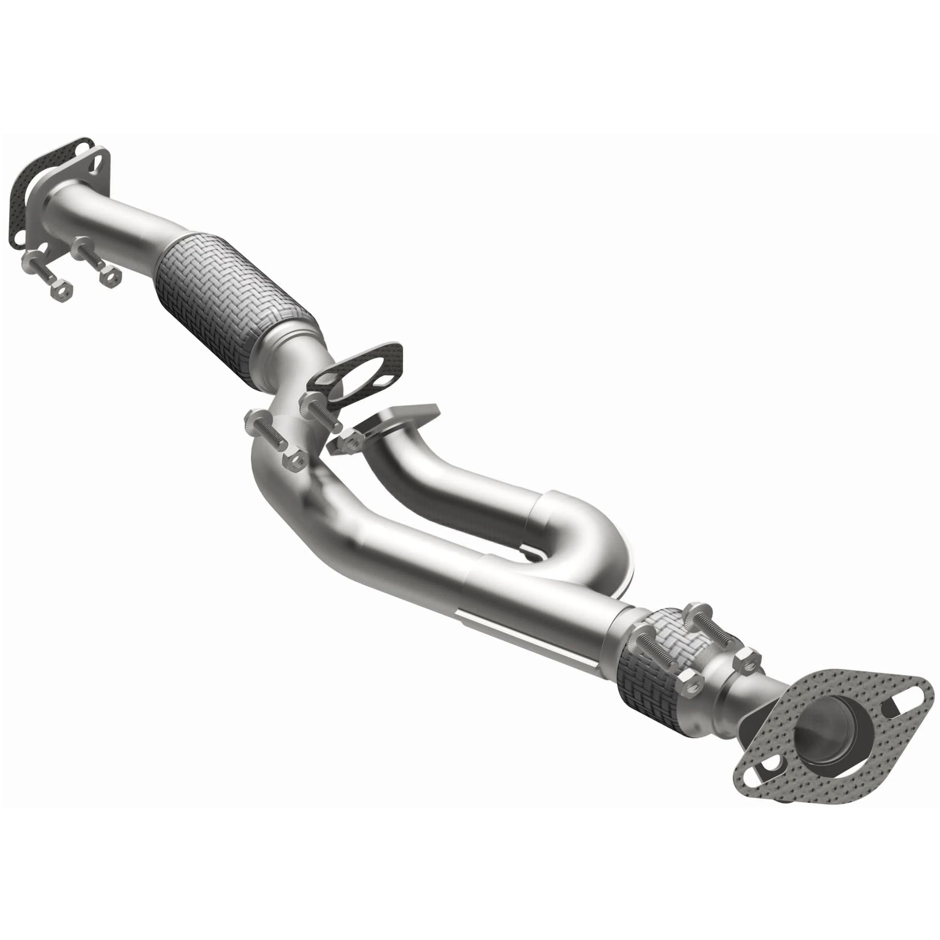 BRExhaust 2005-2008 Kia Sportage 2.7L | 2005-2008 Hyundai Tucson 2.7L Direct-Fit Exhaust Front Pipe Kit 107-0131 - Image 2