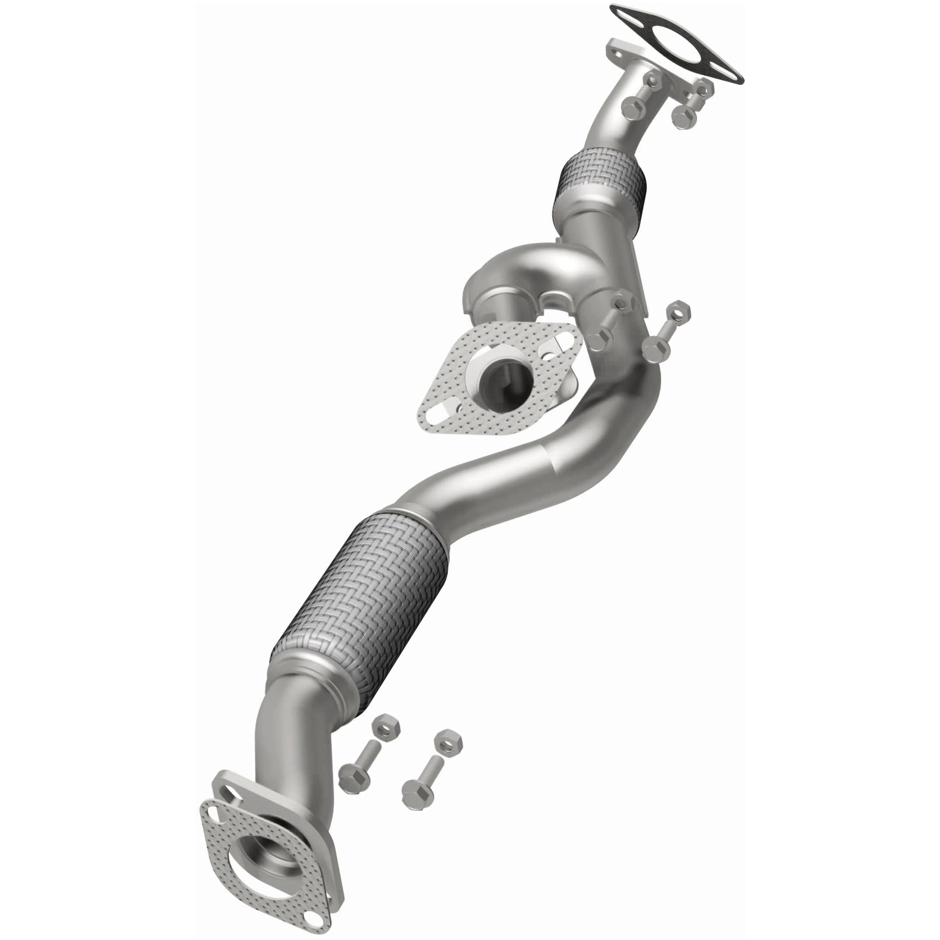 BRExhaust 2005-2008 Kia Sportage 2.7L | 2005-2008 Hyundai Tucson 2.7L Direct-Fit Exhaust Front Pipe Kit 107-0131 - Image 3