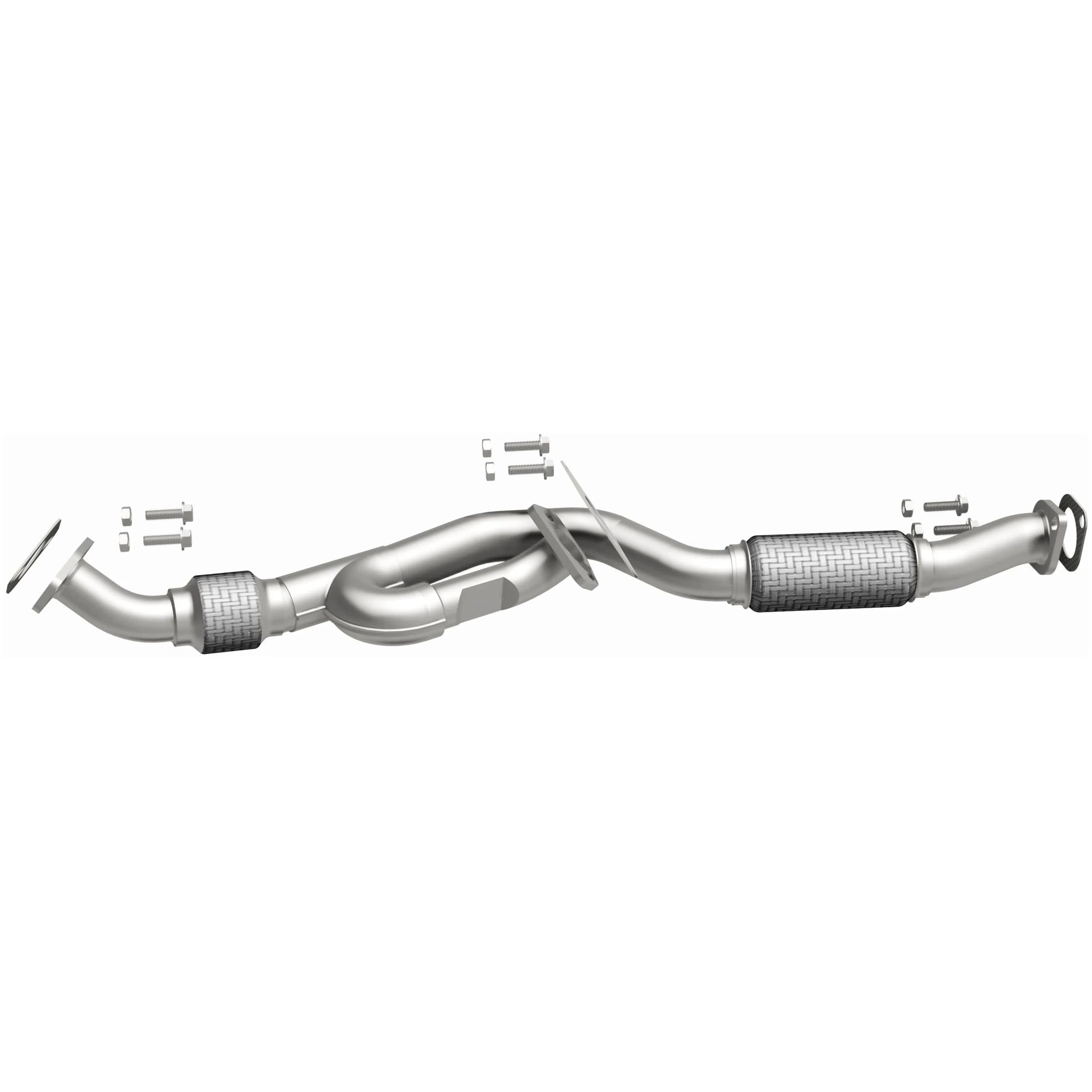 BRExhaust 2005-2008 Kia Sportage 2.7L | 2005-2008 Hyundai Tucson 2.7L Direct-Fit Exhaust Front Pipe Kit 107-0131 - Image 5