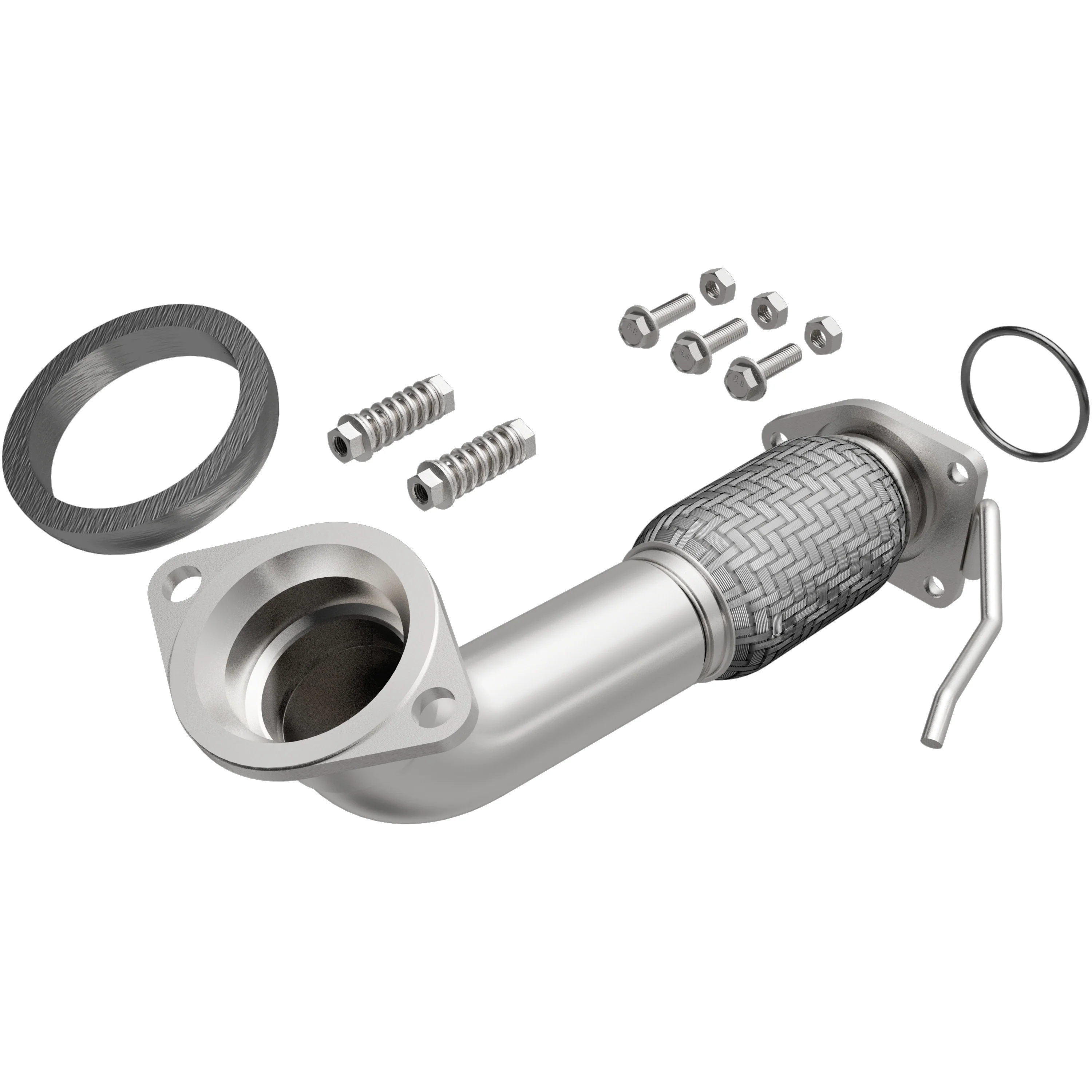 BRExhaust 2009-2014 Acura TSX 2.4L | 2008-2012 Honda Accord 2.4L Direct-Fit Exhaust Front Pipe Kit 107-0135 - Image 4