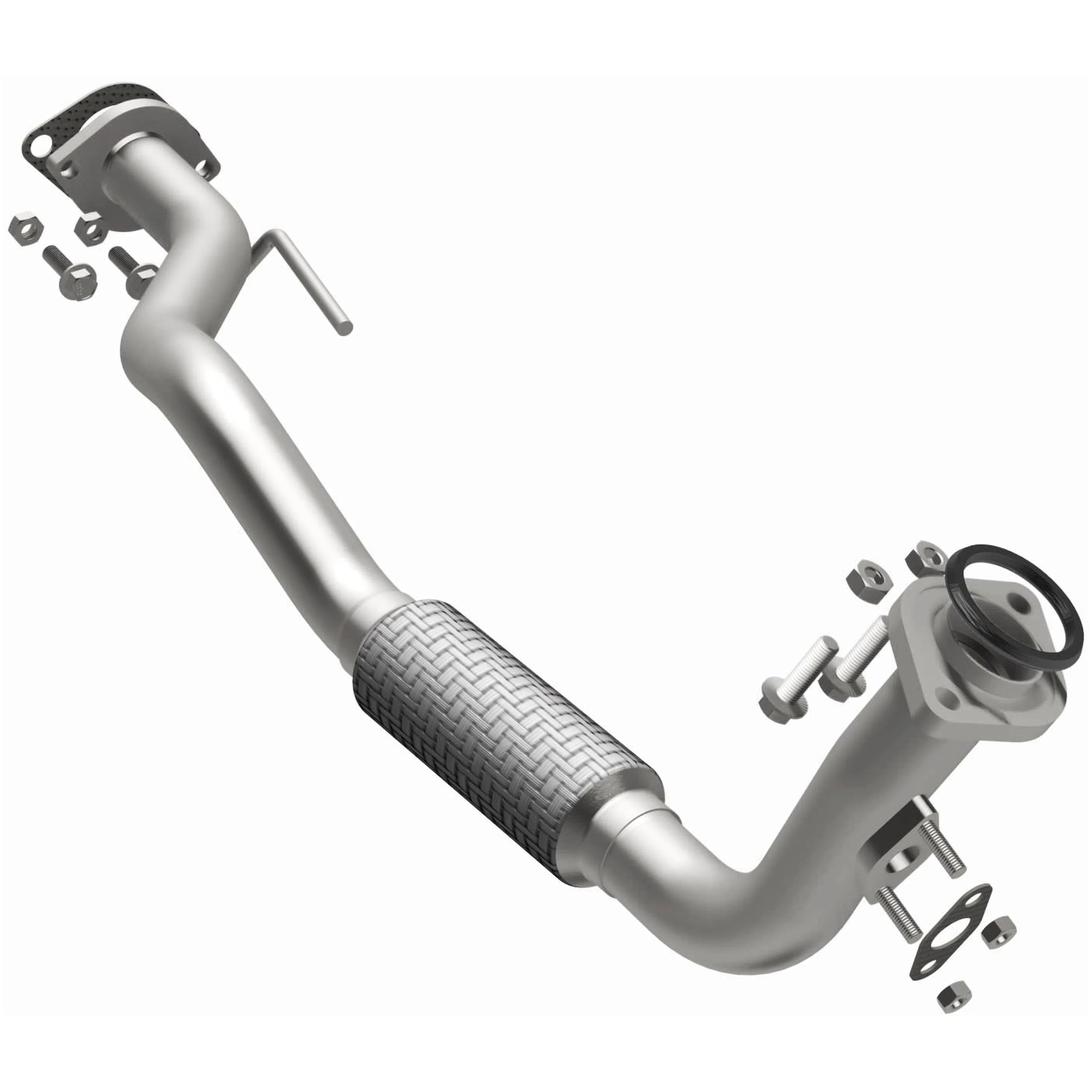 BRExhaust 1989-1992 Geo Prizm 1.6L | 1988-1992 Toyota Corolla 1.6L Direct-Fit Exhaust Front Pipe Kit 107-0138 - Image 2