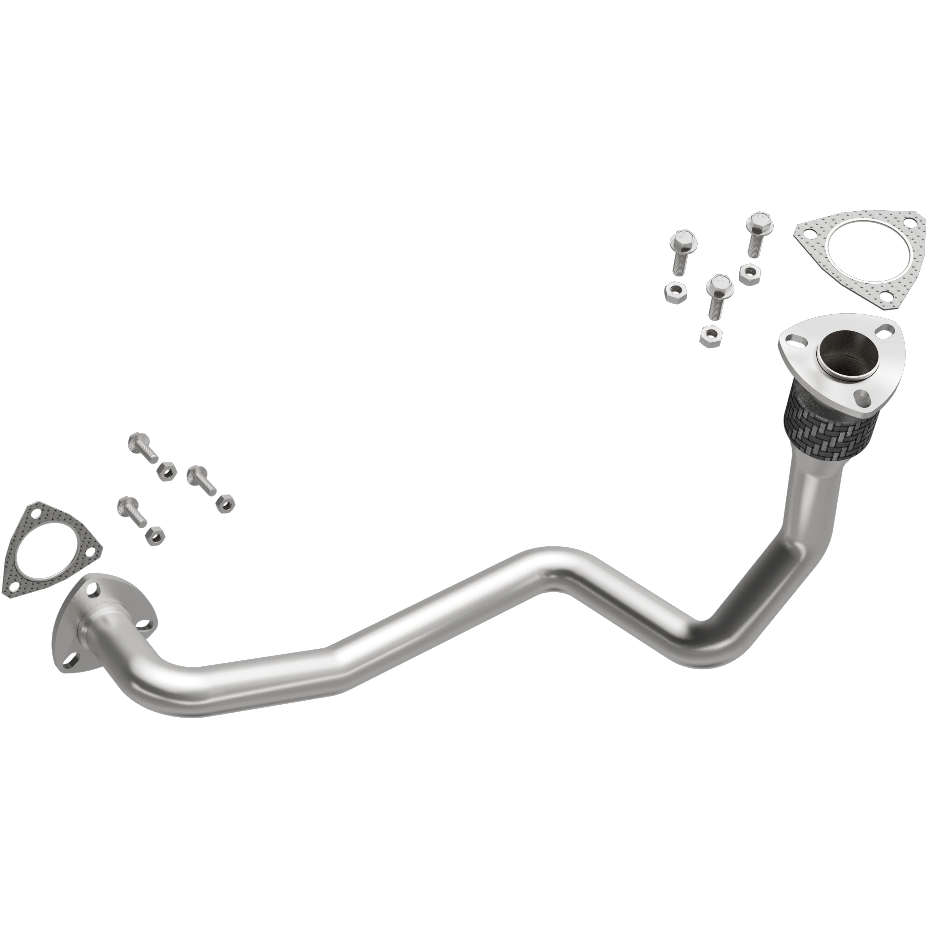 BRExhaust Direct-Fit Exhaust Front Pipe Kit 107-0161 - Image 2