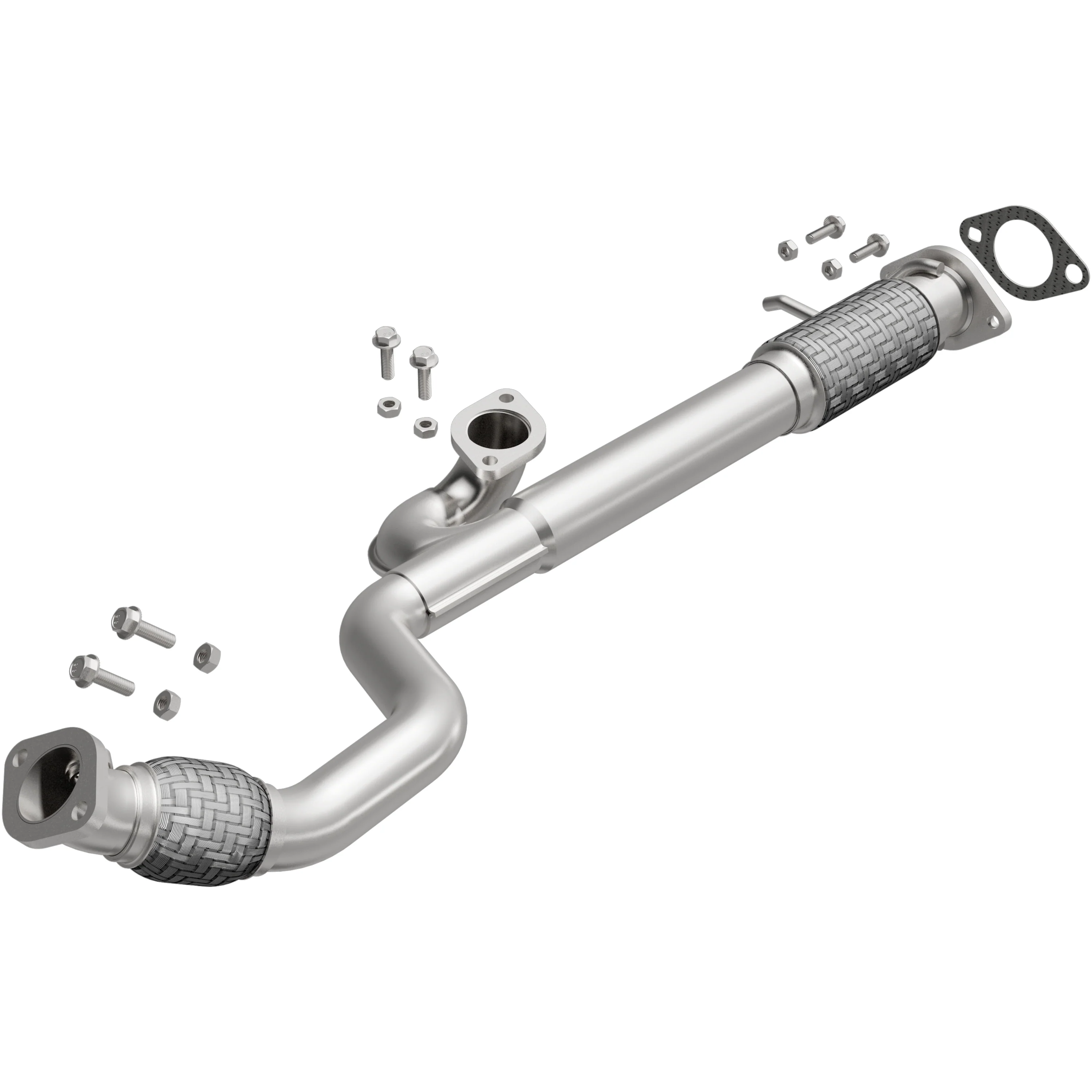 BRExhaust 2010-2011 Chevrolet Equinox 3.0L | 2010-2011 GMC Terrain 3.0L Direct-Fit Exhaust Front Pipe Kit 107-0166 - Image 4
