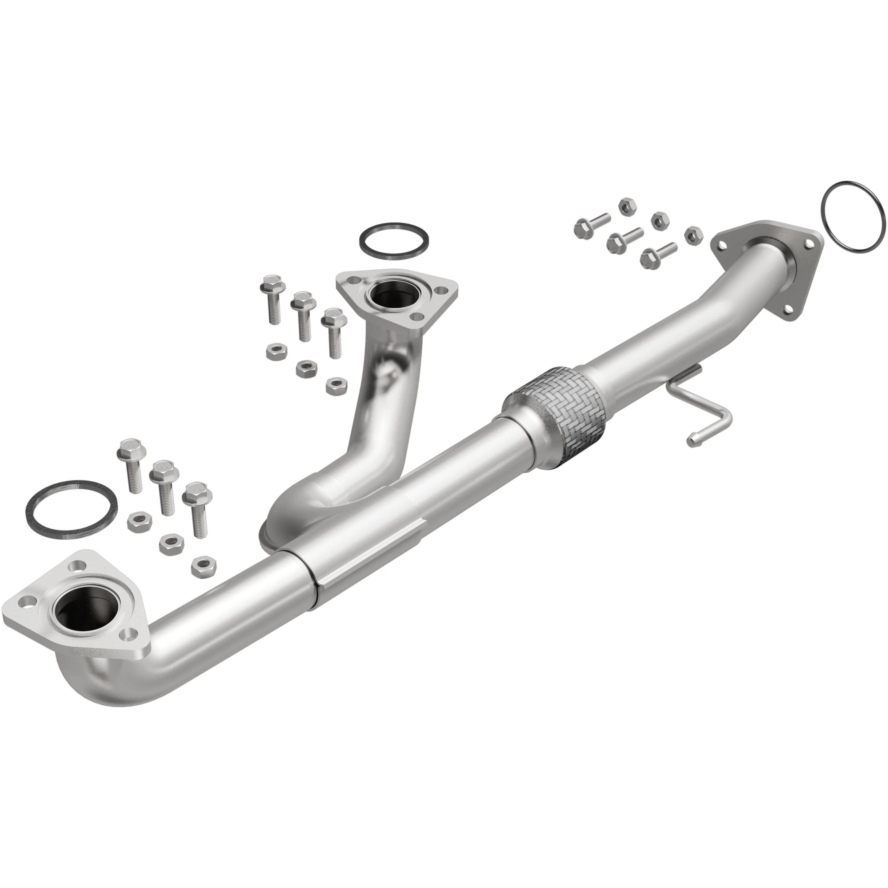 BRExhaust 2005-2010 Honda Odyssey 3.5L Direct-Fit Exhaust Front Pipe Kit 107-0191 - Image 4