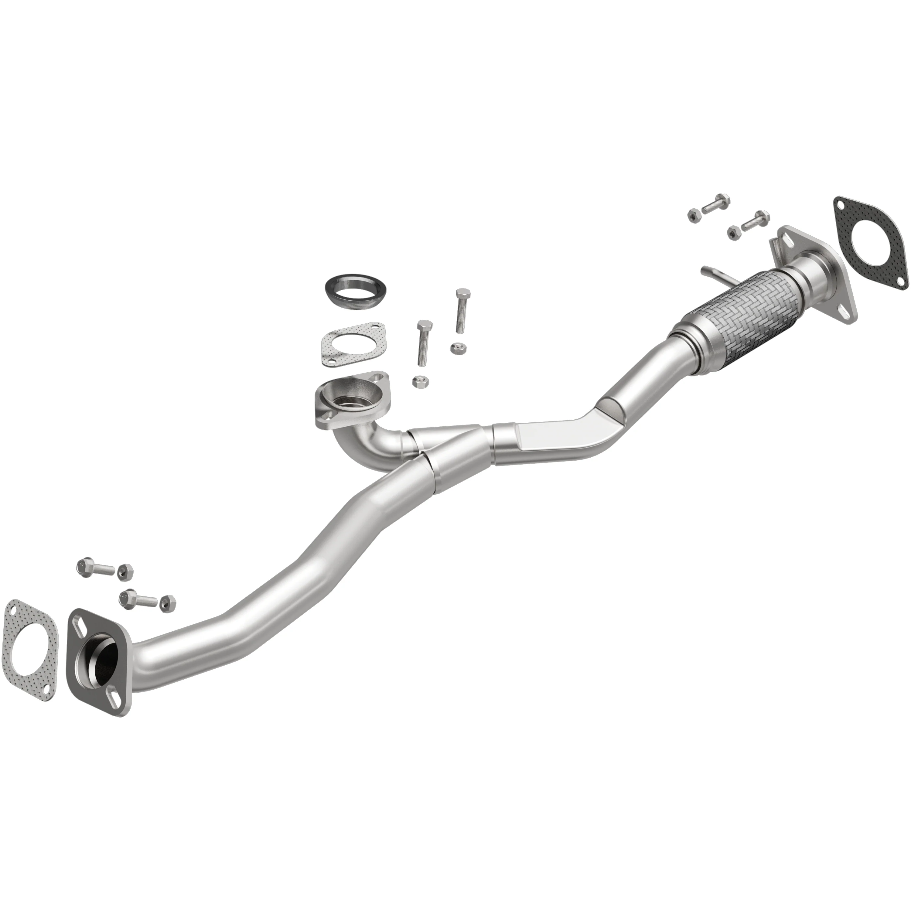 BRExhaust 2008-2009 Ford Taurus 3.5L | 2008-2009 Mercury Sable 3.5L Direct-Fit Exhaust Front Pipe Kit 107-0213 - Image 4