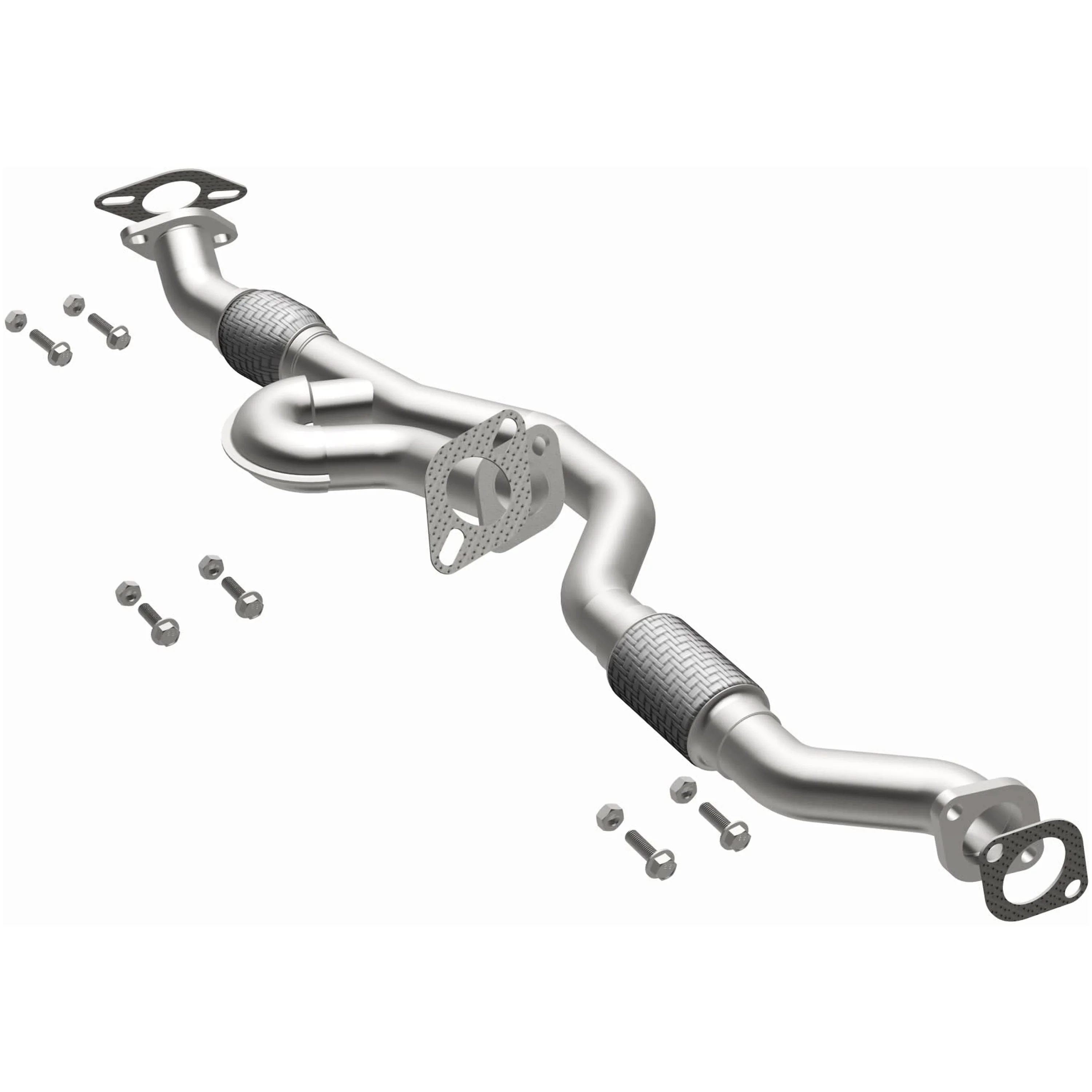 BRExhaust 2009-2010 Kia Sportage 2.7L | 2009 Hyundai Tucson 2.7L Direct-Fit Exhaust Front Pipe Kit 107-0221 - Image 2