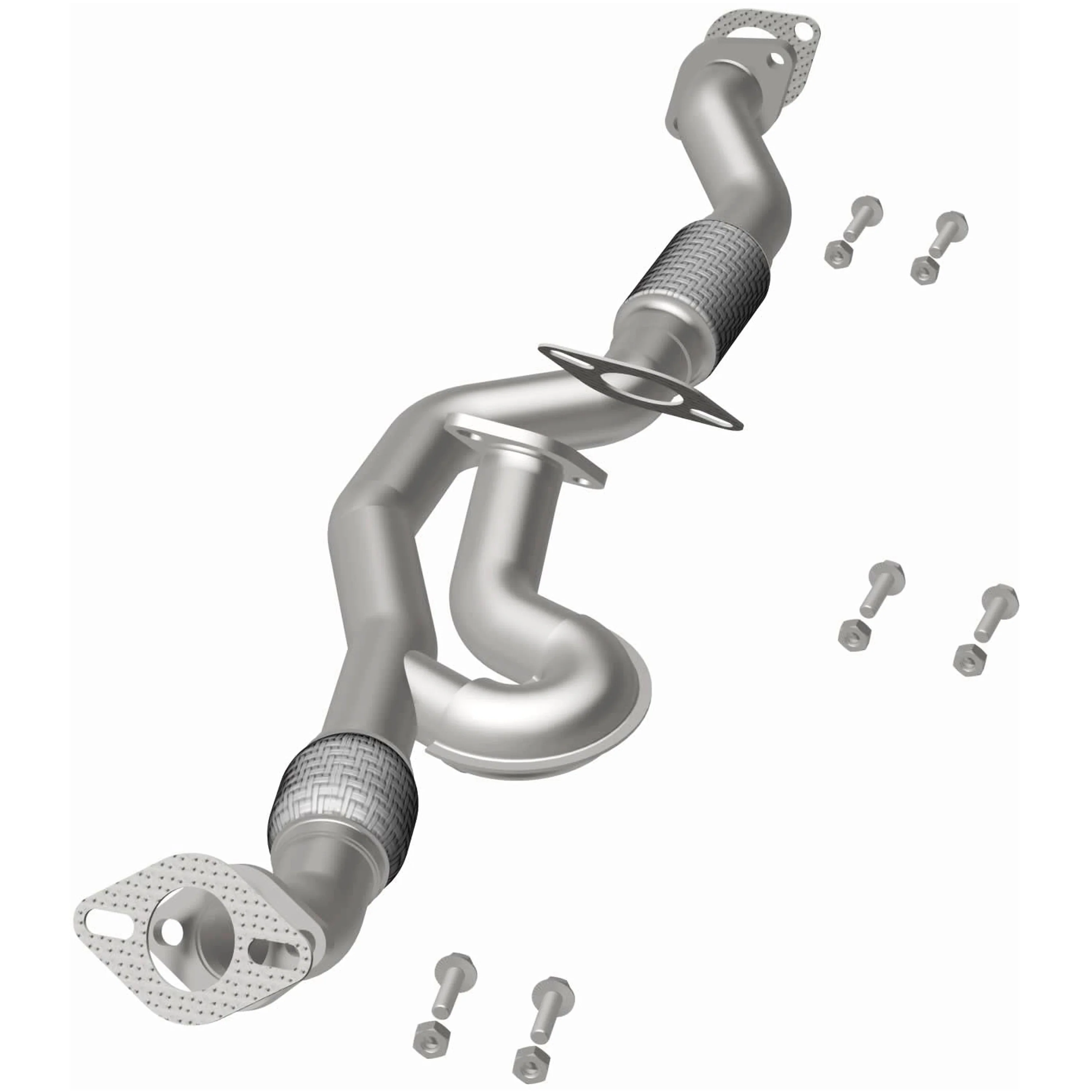 BRExhaust 2009-2010 Kia Sportage 2.7L | 2009 Hyundai Tucson 2.7L Direct-Fit Exhaust Front Pipe Kit 107-0221 - Image 3
