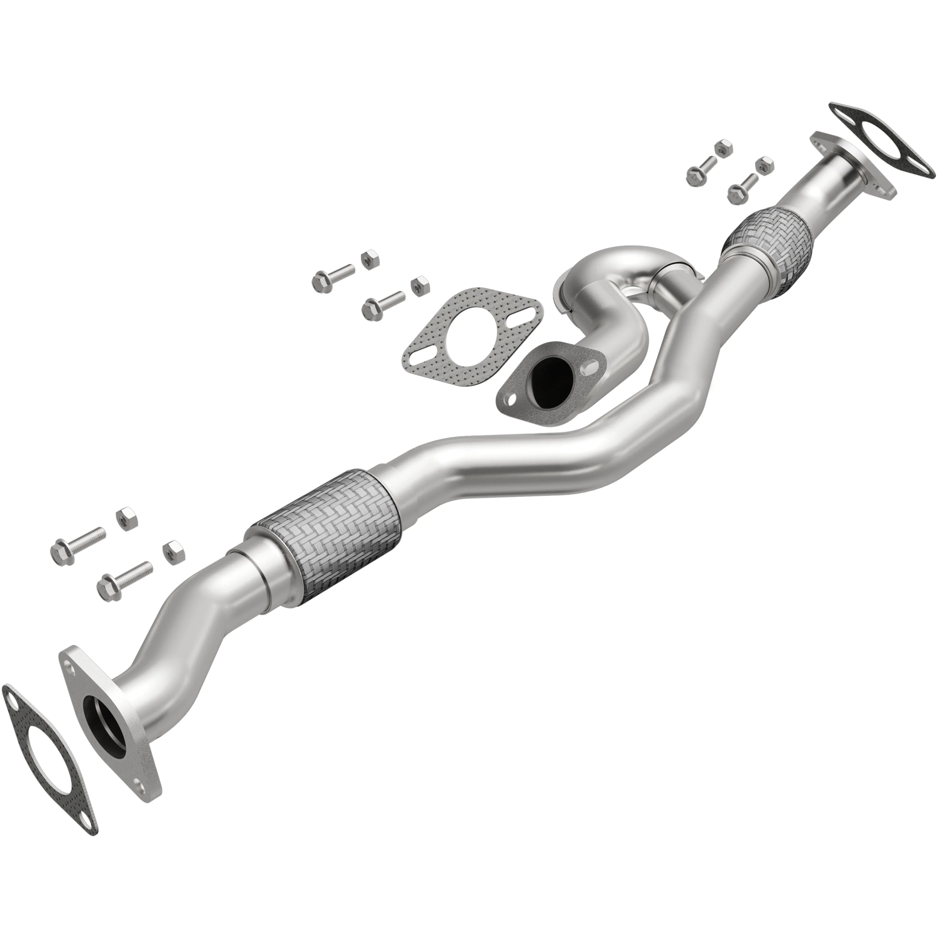 BRExhaust 2009-2010 Kia Sportage 2.7L | 2009 Hyundai Tucson 2.7L Direct-Fit Exhaust Front Pipe Kit 107-0221 - Image 4