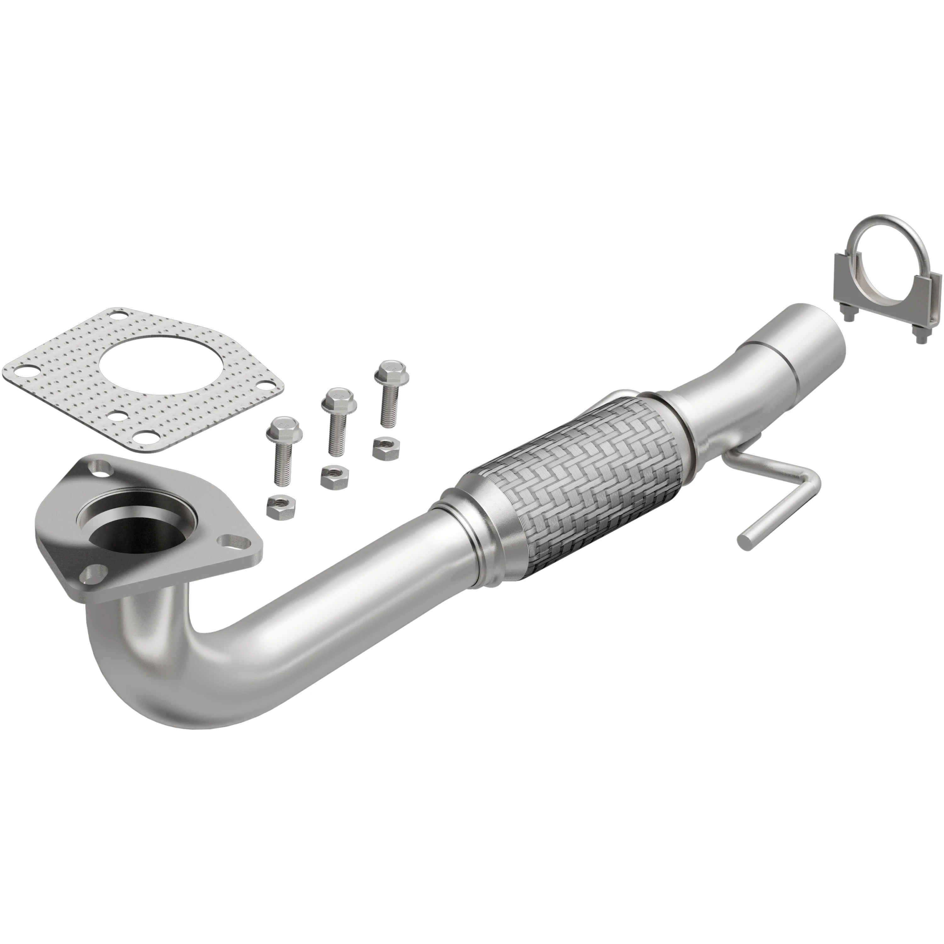 BRExhaust 2003-2011 Saab 9-3 2.0L Direct-Fit Exhaust Front Pipe Kit 107-0225 - Image 4