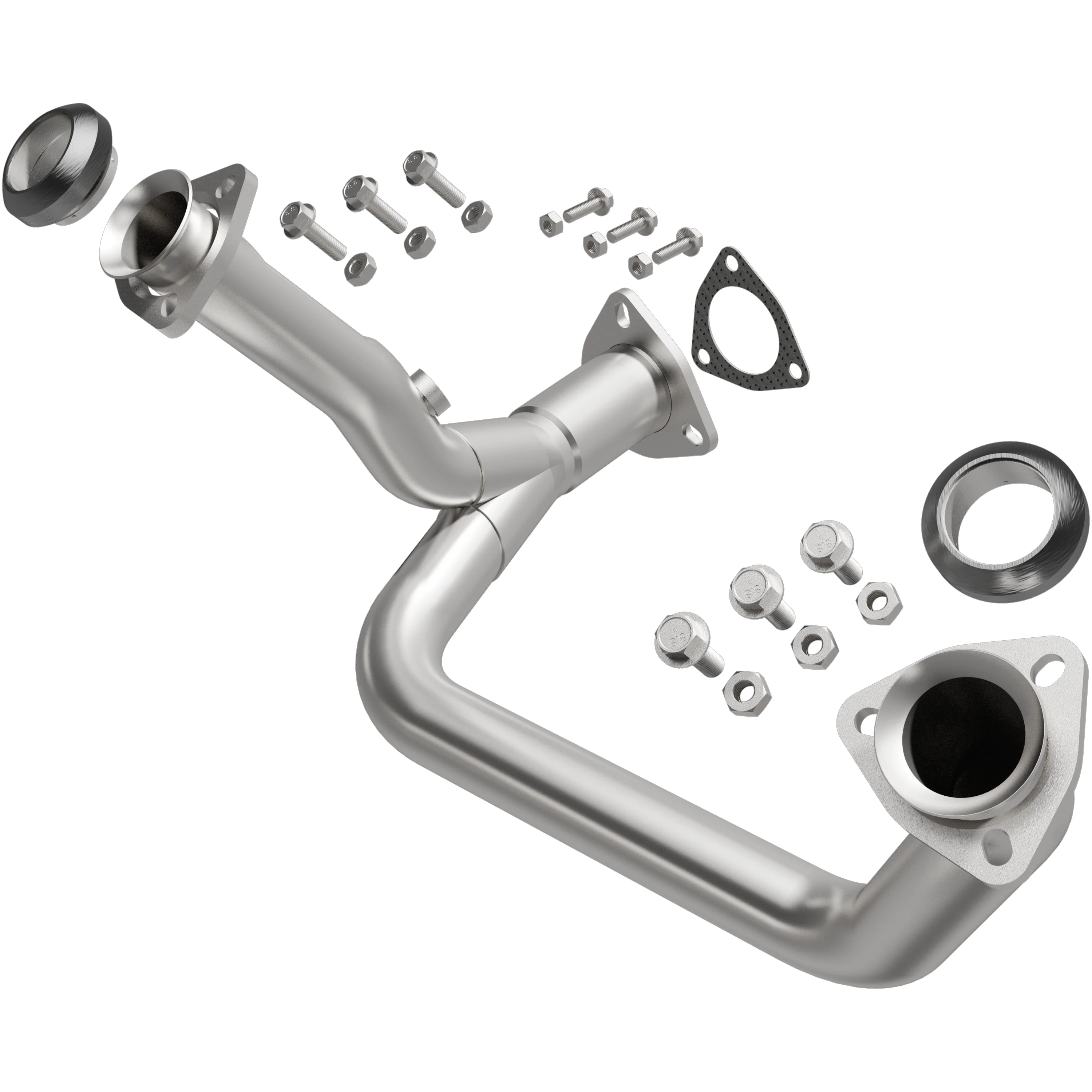 BRExhaust 1998-1999 Chevrolet S10 4.3L | 1998-1999 GMC Sonoma 4.3L Direct-Fit Exhaust Front Pipe Kit 107-0227 - Image 4