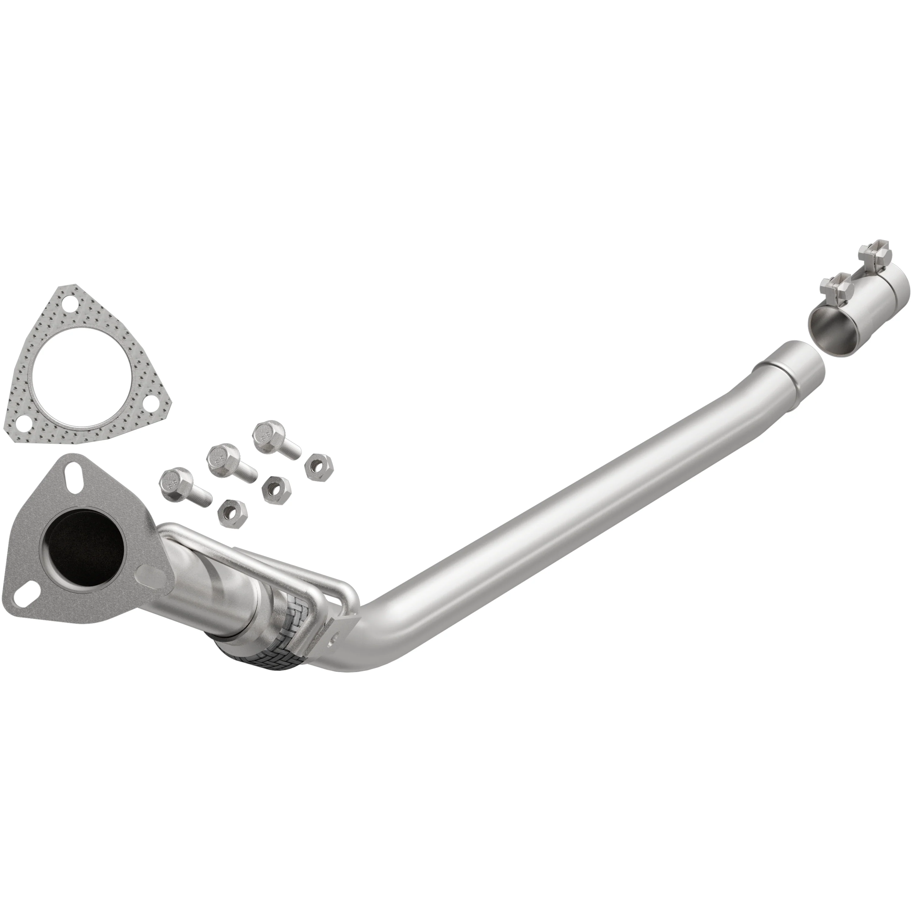 BRExhaust 2002-2003 Audi A4 Quattro 1.8L Direct-Fit Exhaust Front Pipe Kit 107-0241 - Image 4