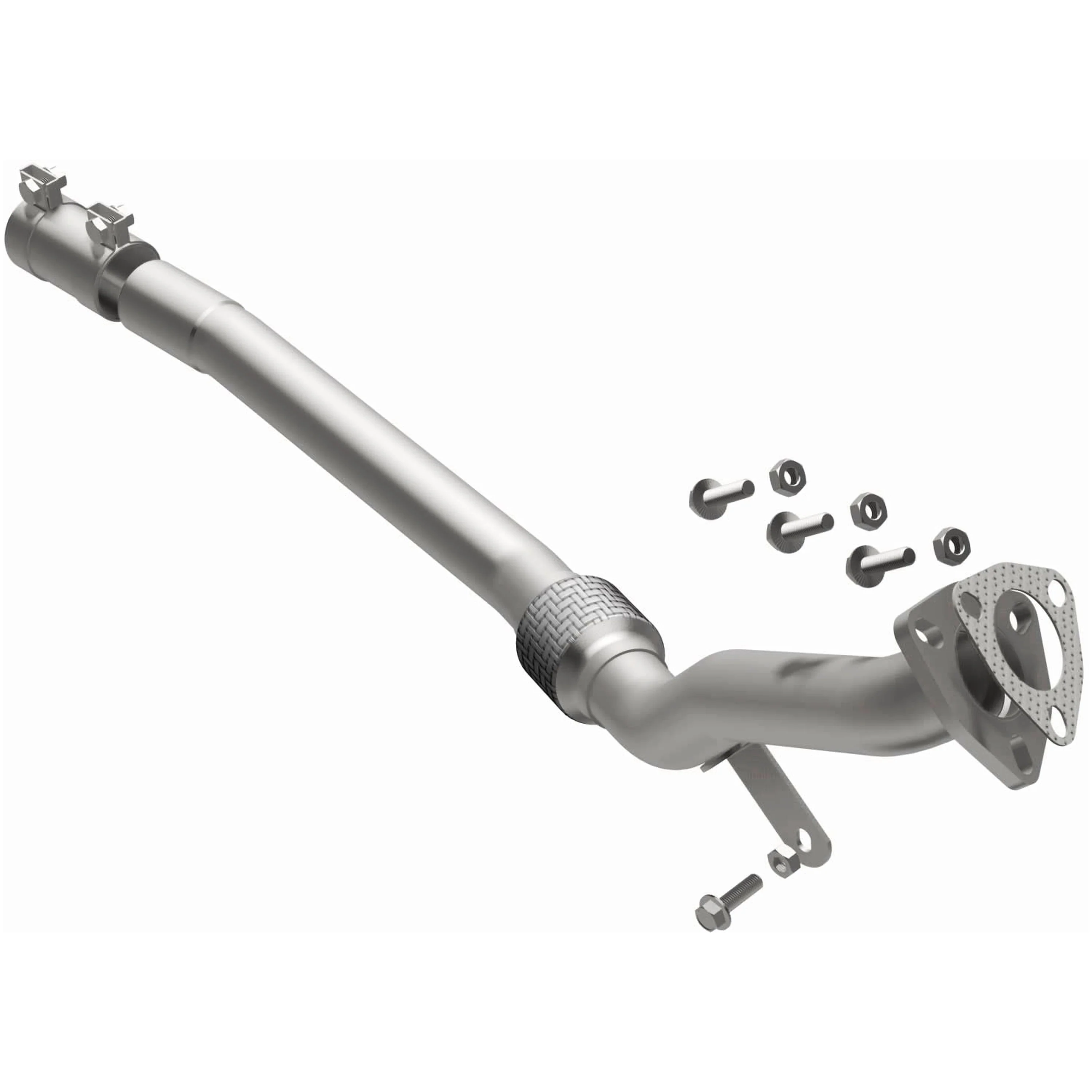 BRExhaust 2002-2005 Audi A4 Quattro 1.8L Direct-Fit Exhaust Front Pipe Kit 107-0242 - Image 2