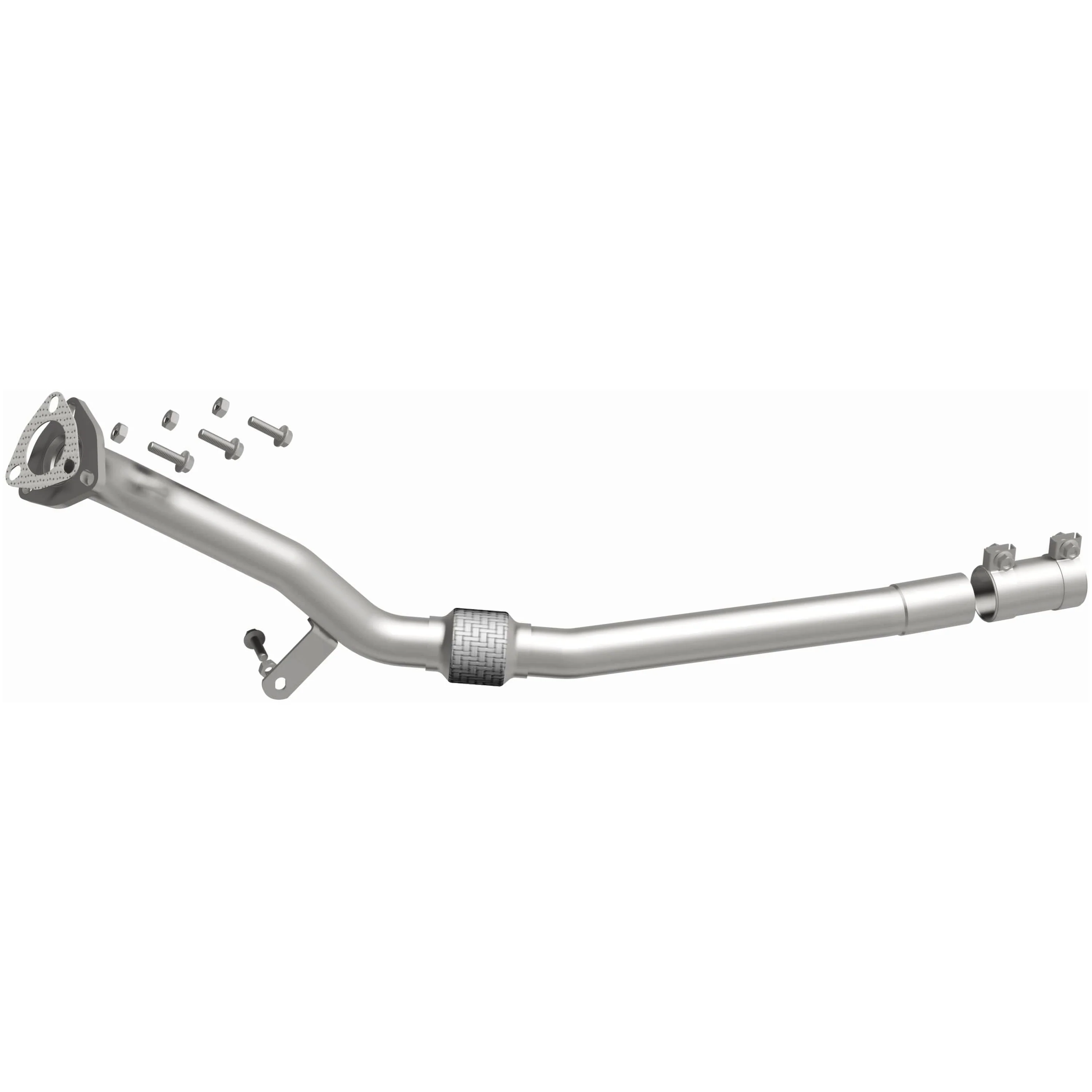 BRExhaust 2002-2005 Audi A4 Quattro 1.8L Direct-Fit Exhaust Front Pipe Kit 107-0242 - Image 5
