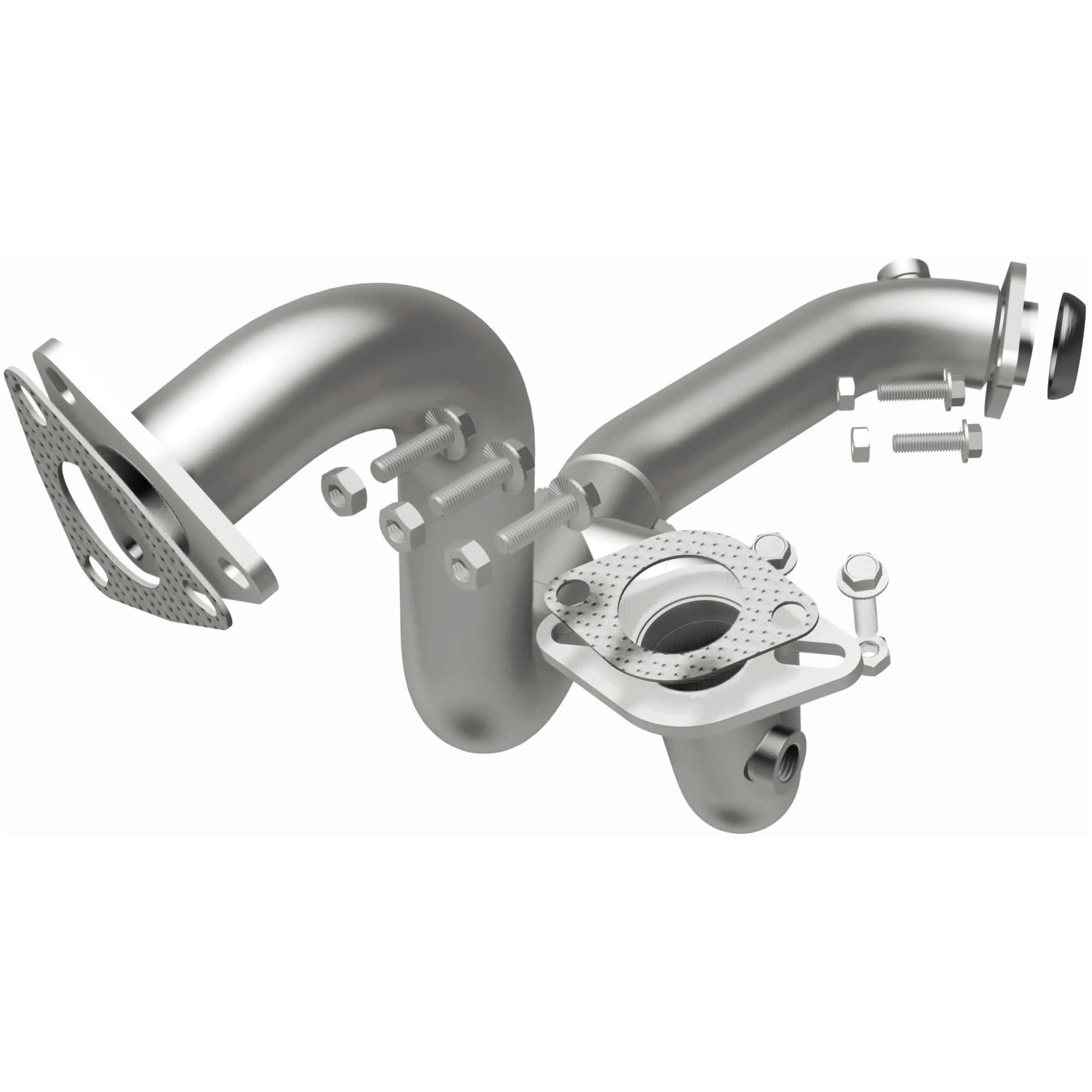BRExhaust 2001-2006 Chrysler Sebring 2.7L | 2001-2006 Dodge Stratus 2.7L Direct-Fit Exhaust Front Pipe Kit 107-0257 - Image 3