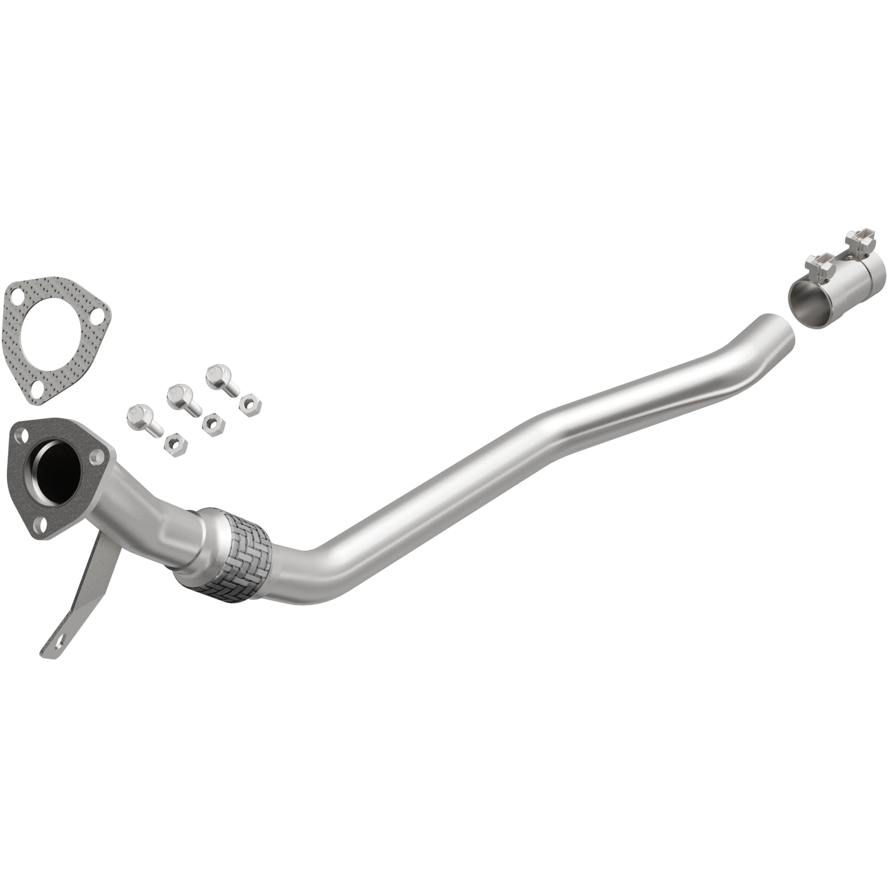 BRExhaust 2005-2008 Audi A4 2.0L Direct-Fit Exhaust Front Pipe Kit 107-0259 - Image 4