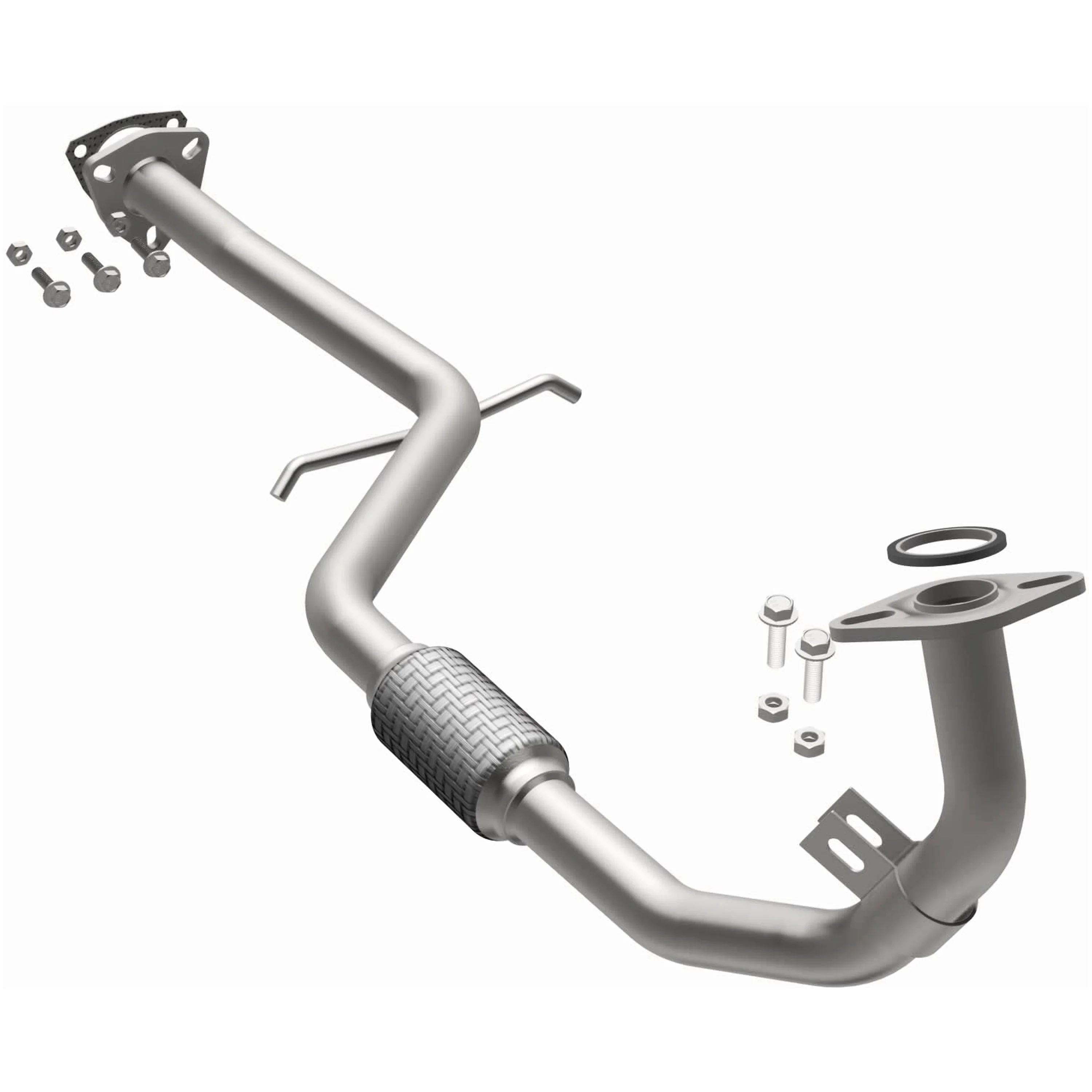 BRExhaust 1997-1998 Chevrolet Cavalier 2.2L | 1997-1998 Pontiac Sunfire 2.2L Direct-Fit Exhaust Front Pipe Kit 107-0261 - Image 2