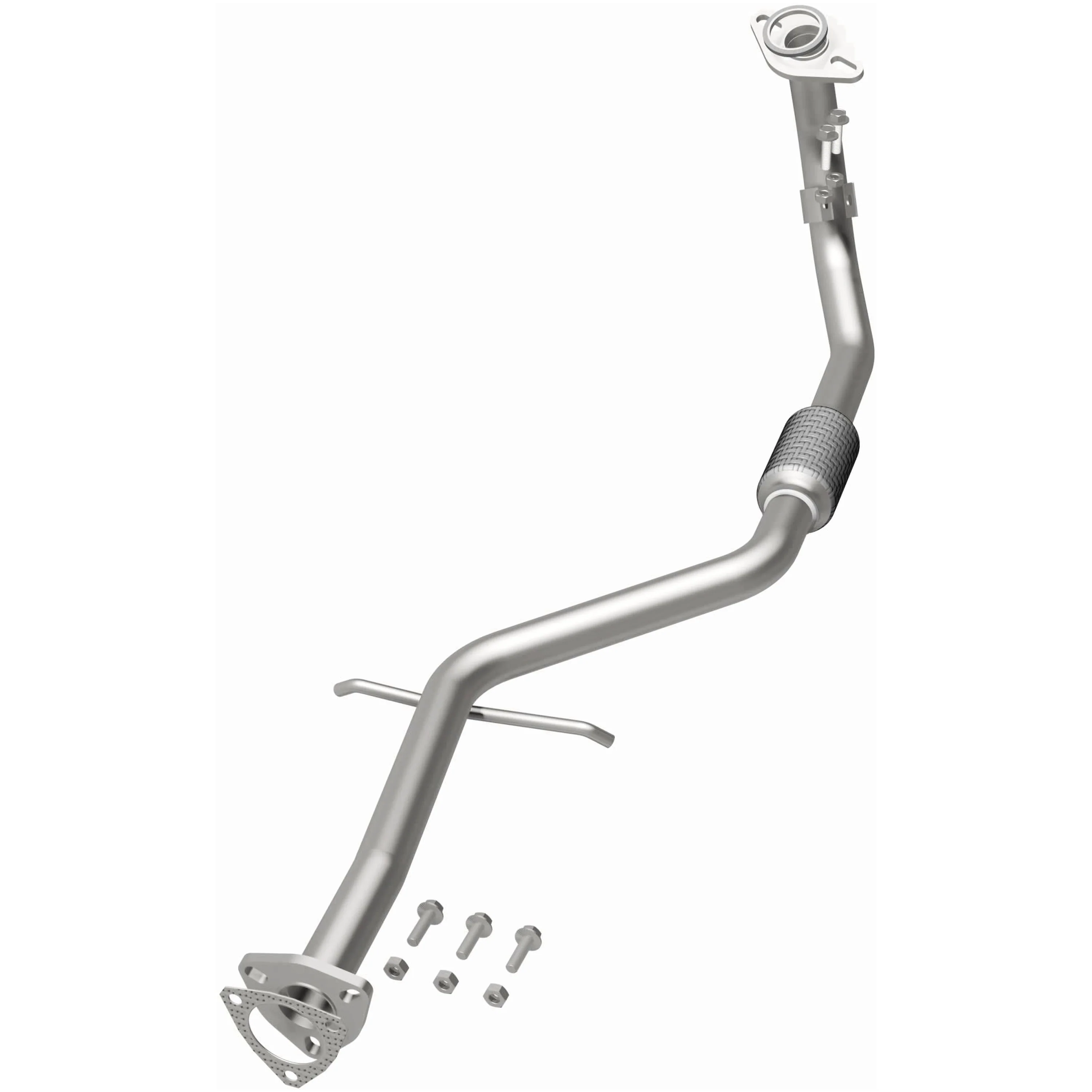 BRExhaust 1997-1998 Chevrolet Cavalier 2.2L | 1997-1998 Pontiac Sunfire 2.2L Direct-Fit Exhaust Front Pipe Kit 107-0261 - Image 3